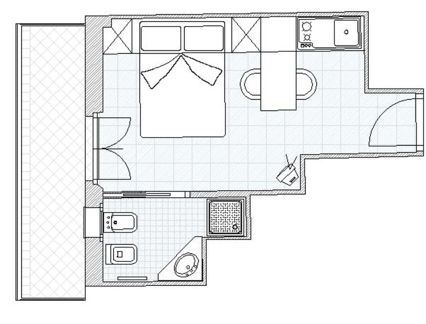 Studio Apartment with Sea View photo 2
