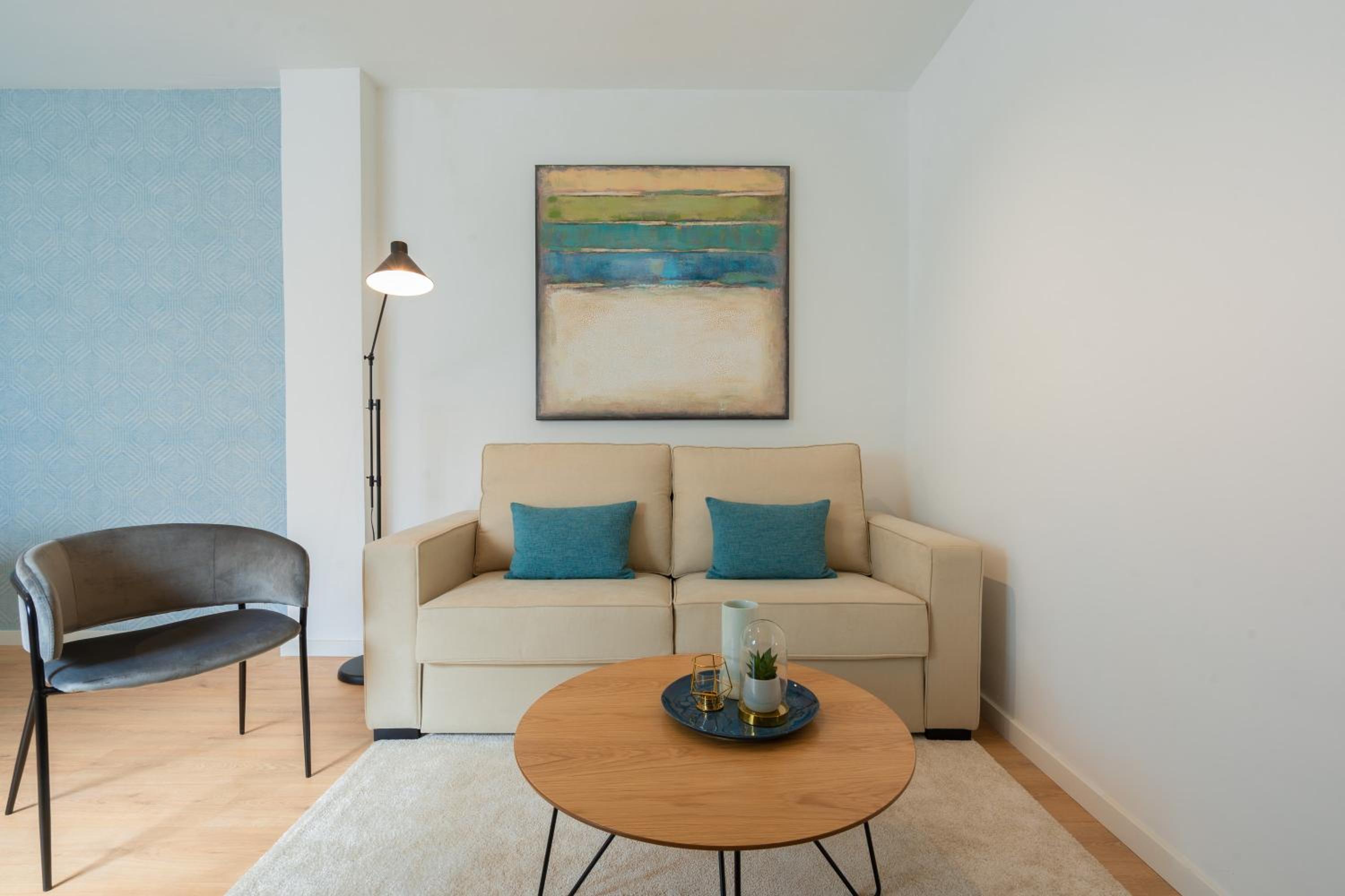 Apartamento de dos habitaciones