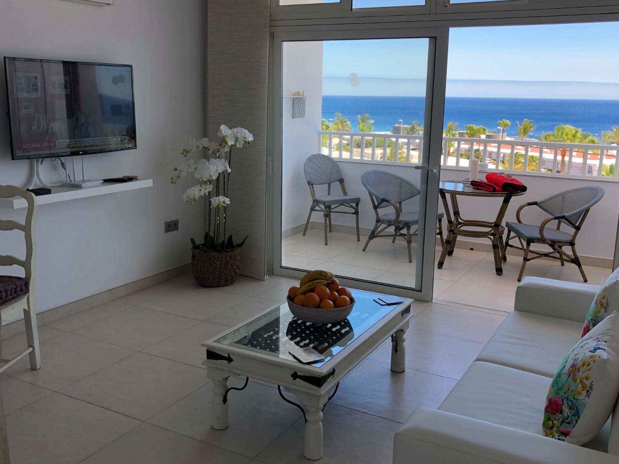 Apartamento con vista al mar