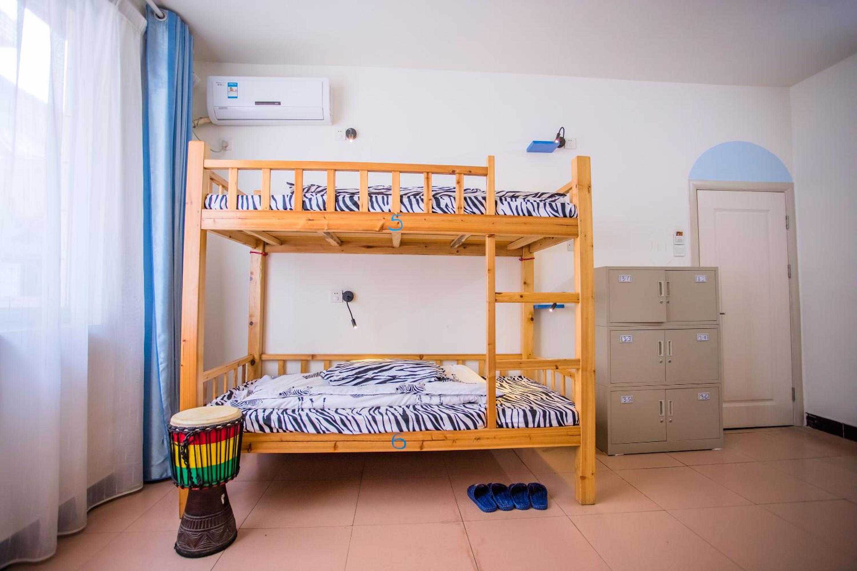 Bed in 6-Bed Male Dormitory Room