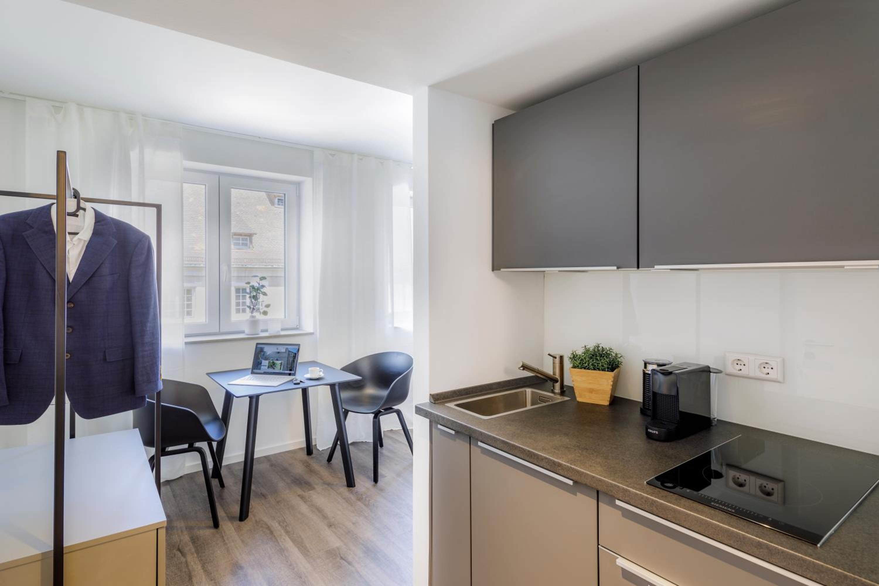 apartment cozy gray 'compact' photo 2