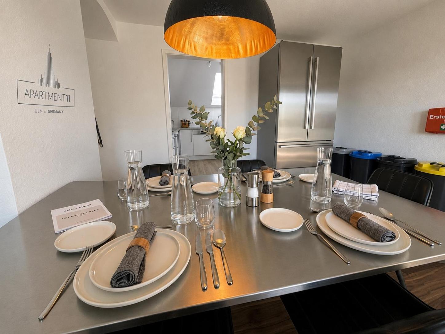 Four-Bedroom Apartment with Balcony