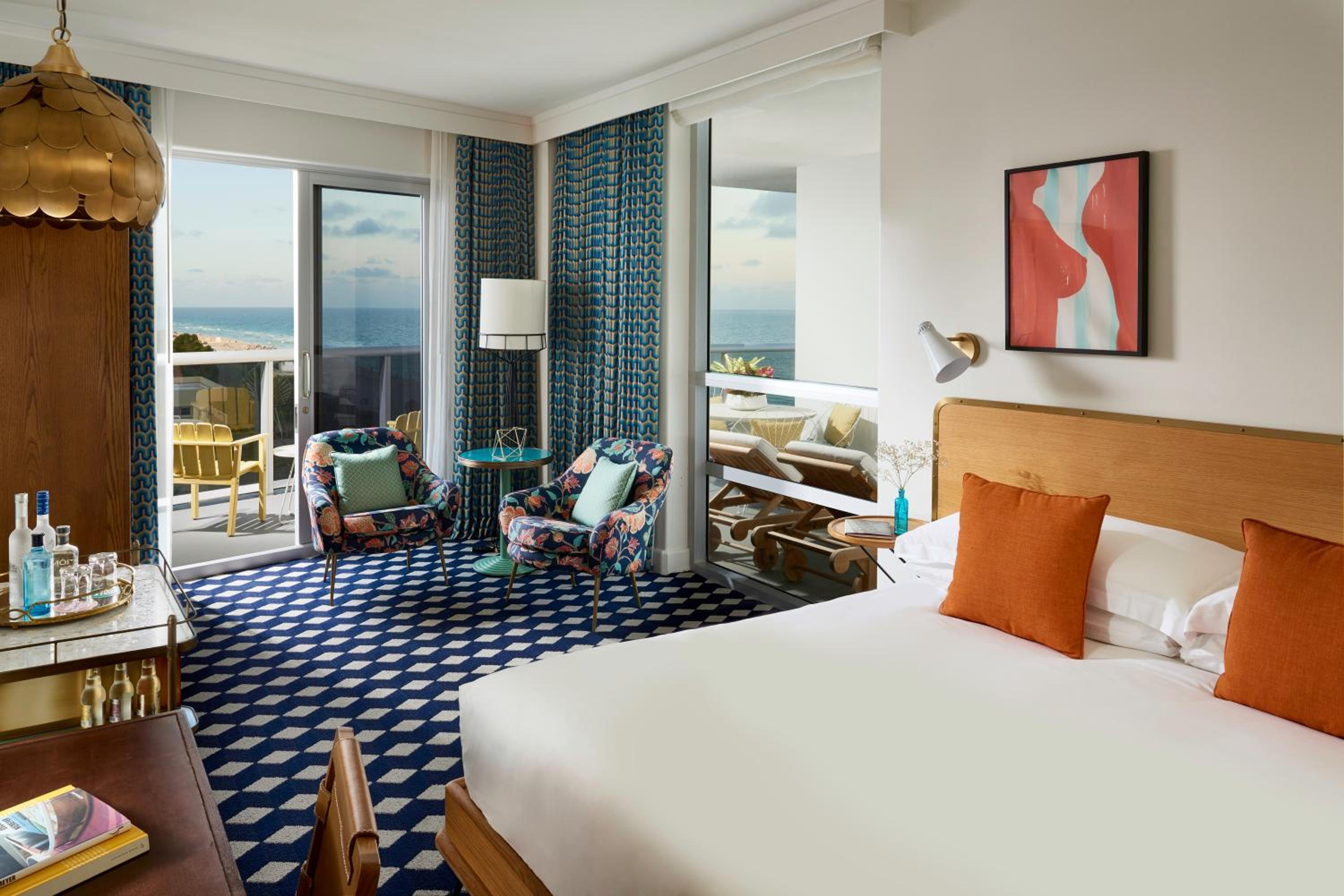 King Room with Terrace and Ocean View