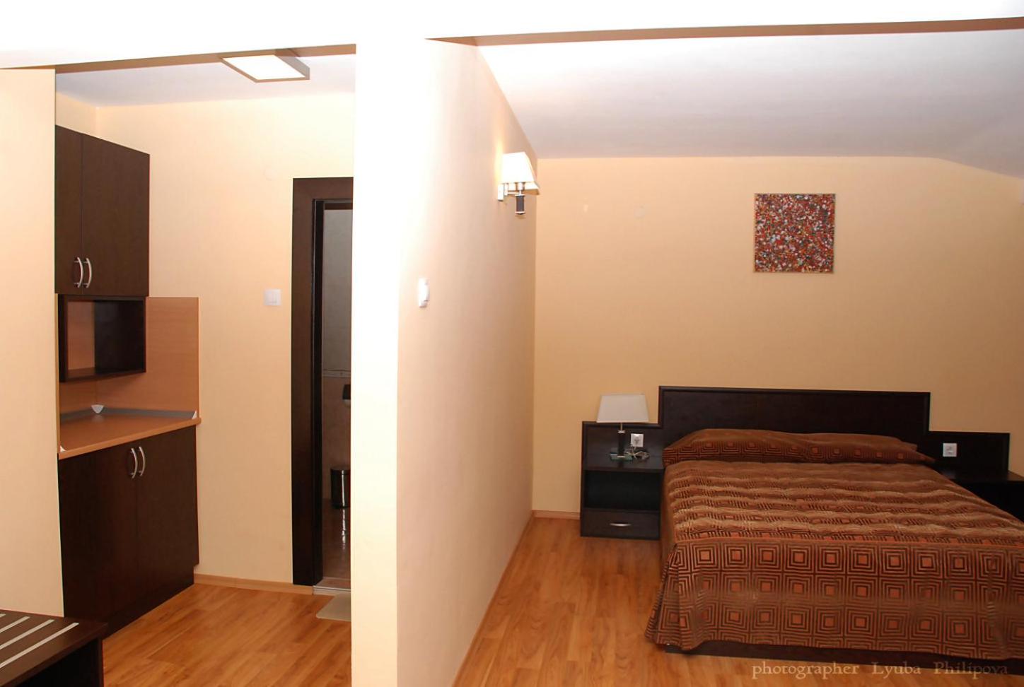 Studio with Balcony