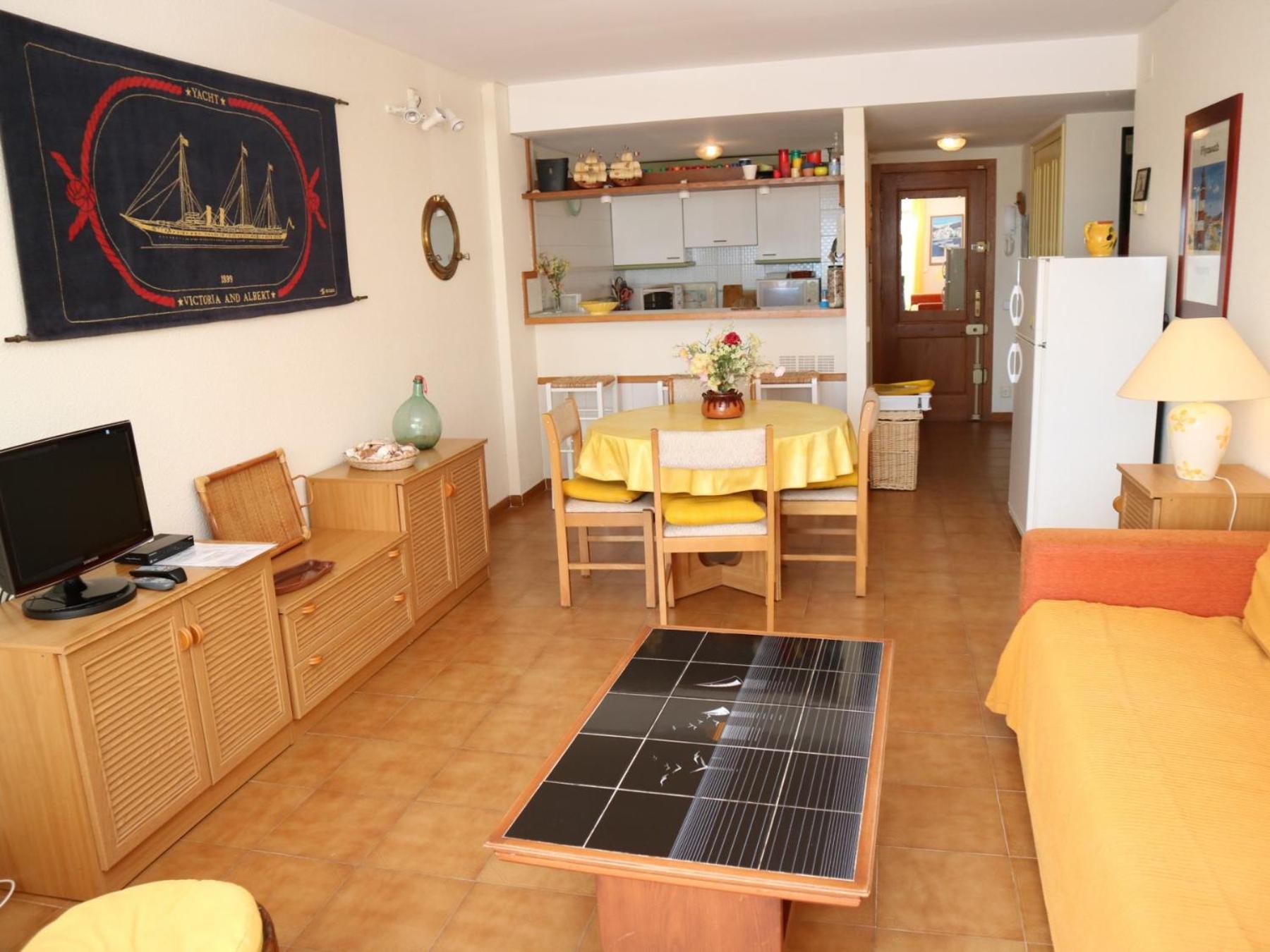 Apartamento de dos habitaciones