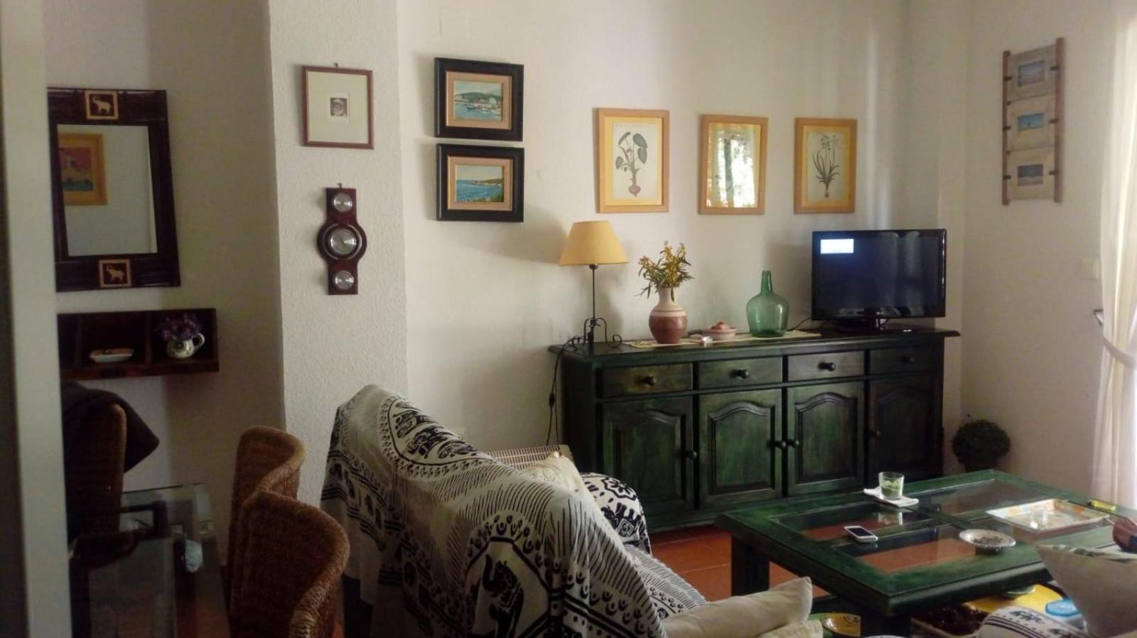 Apartamento con vista al jardín