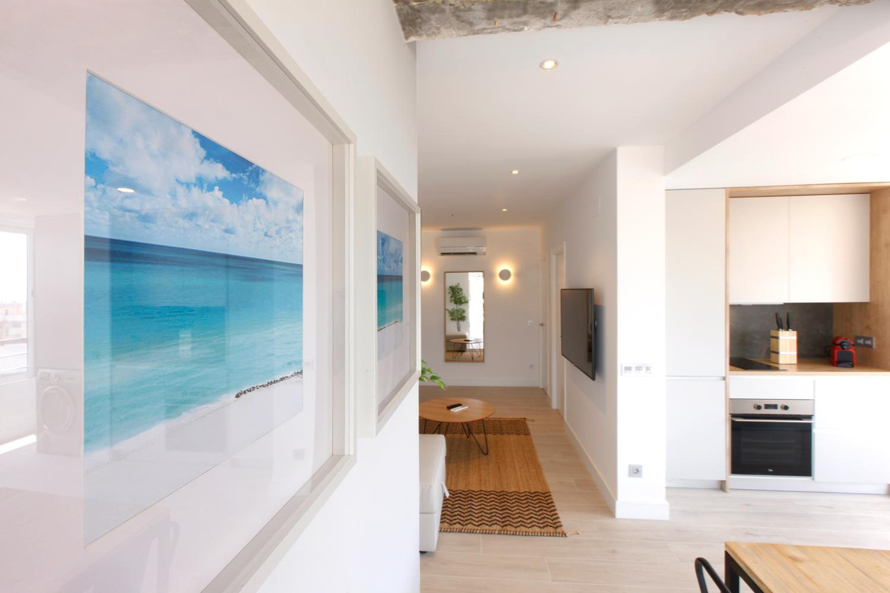 Apartamento de dos habitaciones