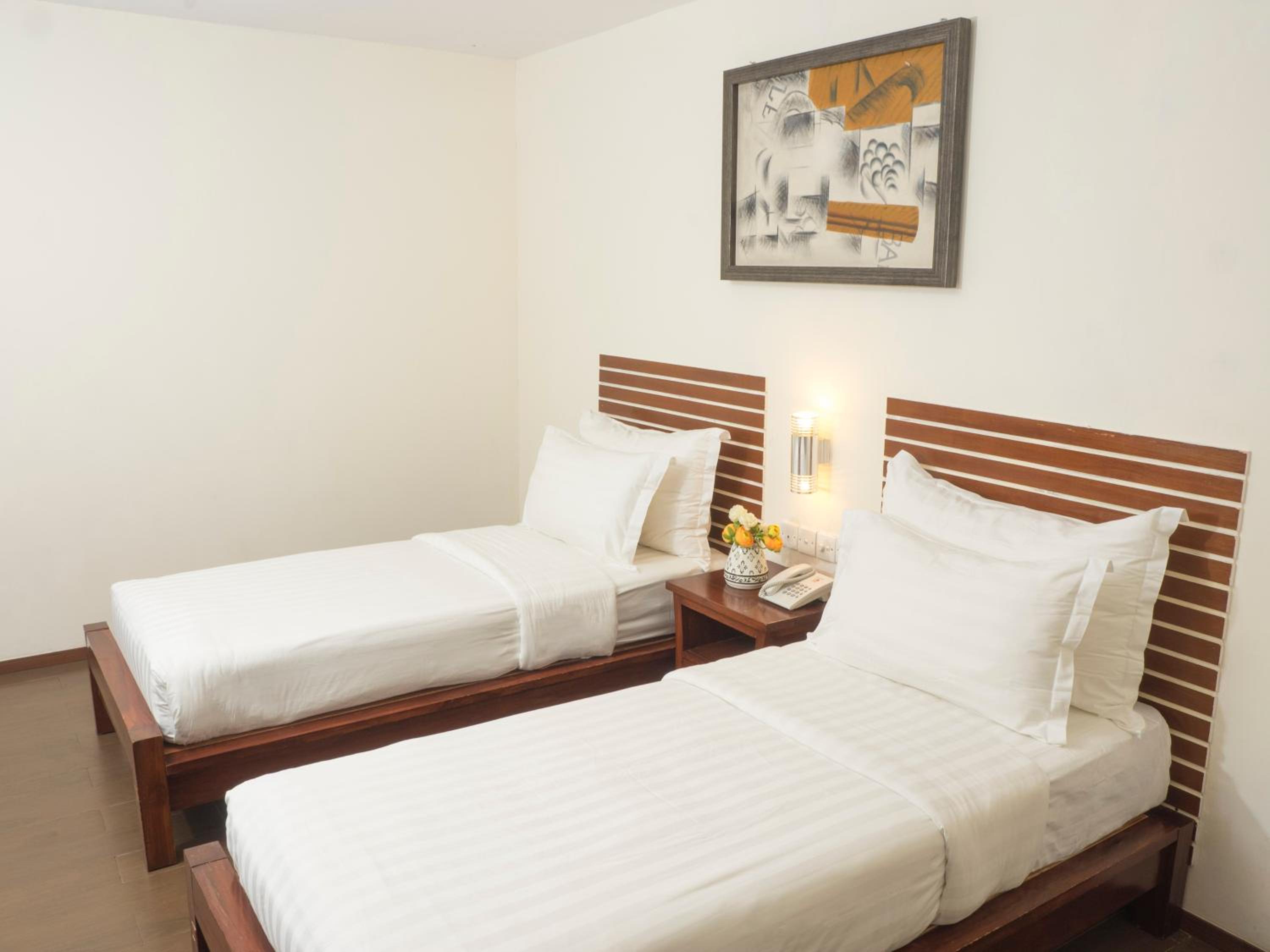 Twin Room with Shared Toilet