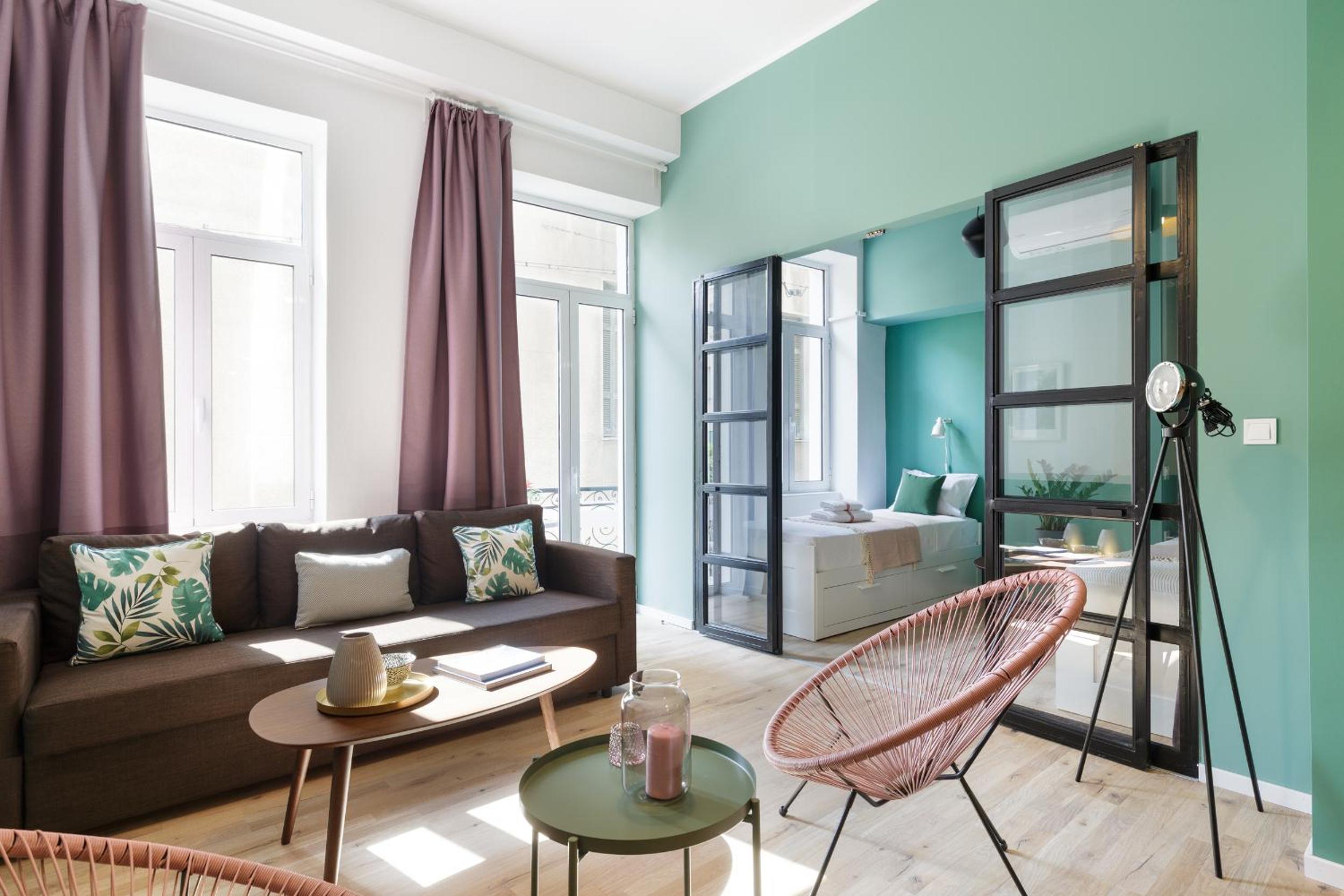 Three-Bedroom Apartment with Balcony