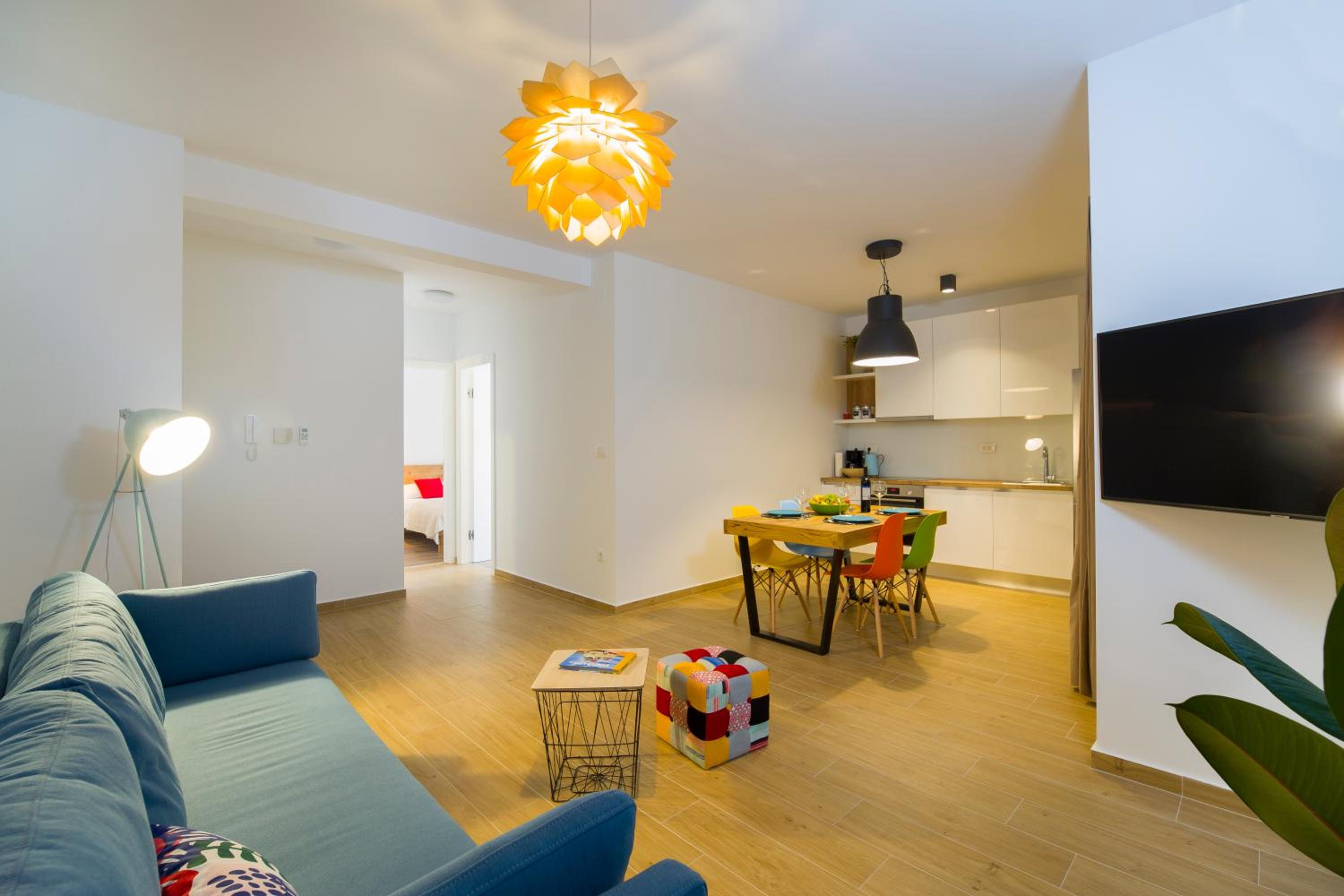 Two-Bedroom Apartment with Pool View