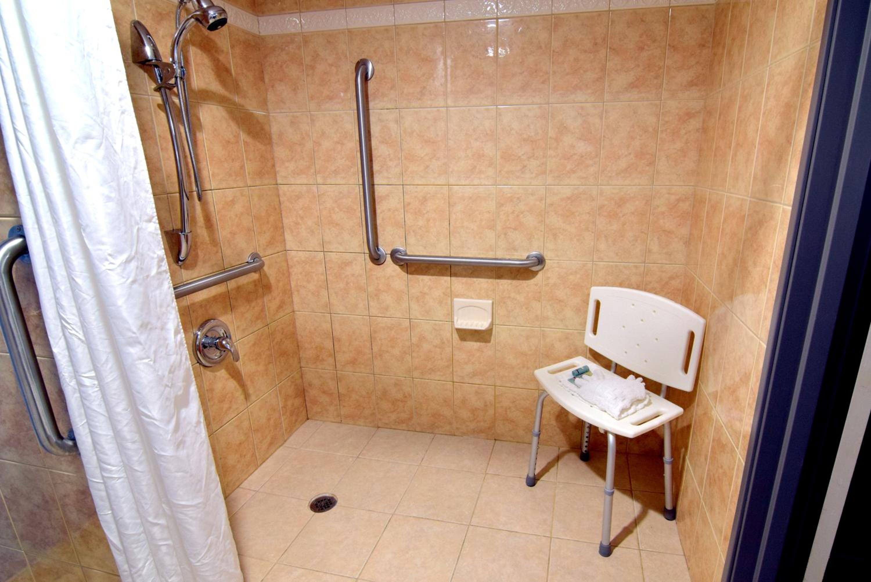 Queen Room with Mobility Accessible Roll-In Shower - Photo 5