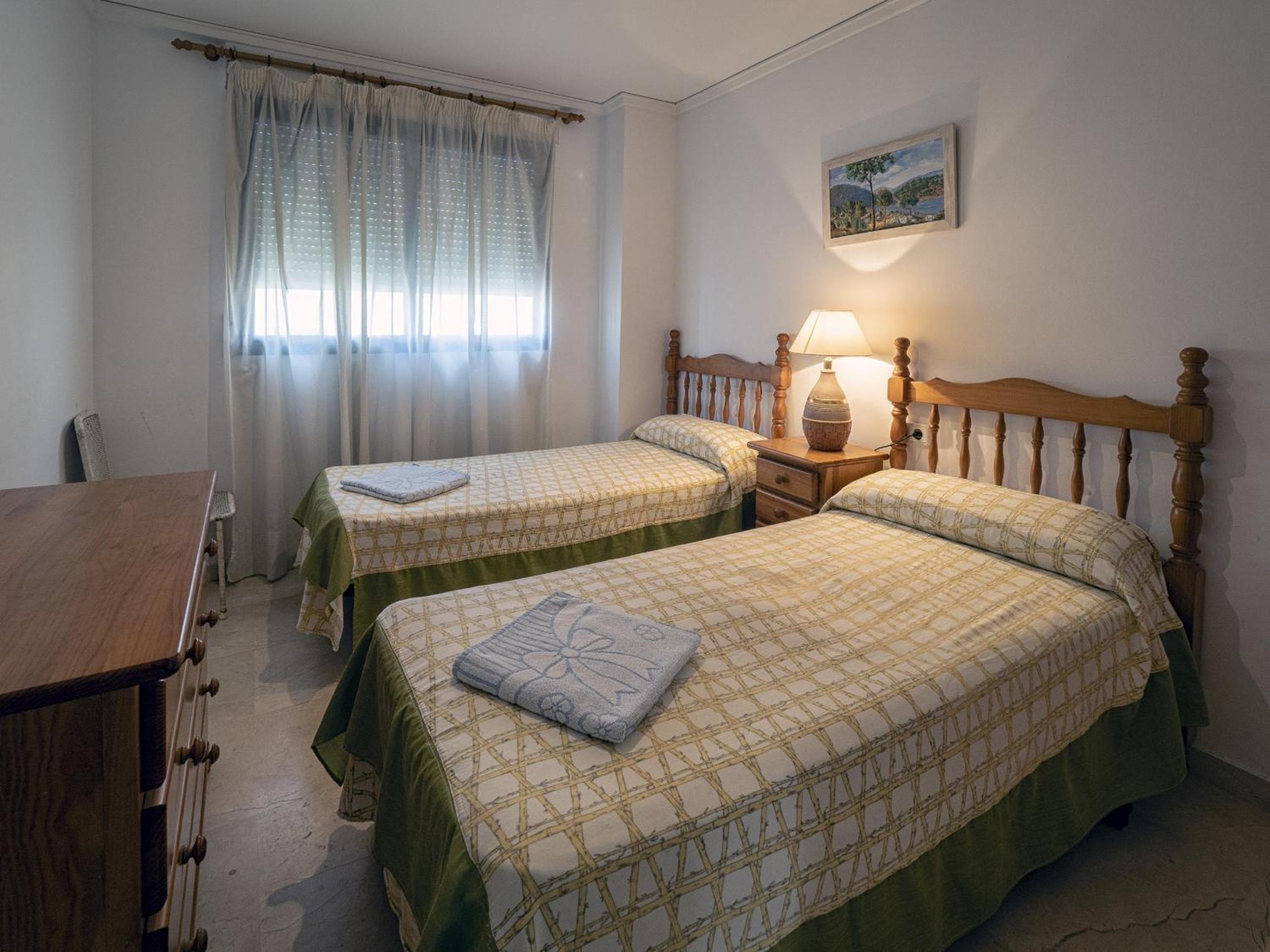 Apartamento con vista a la piscina