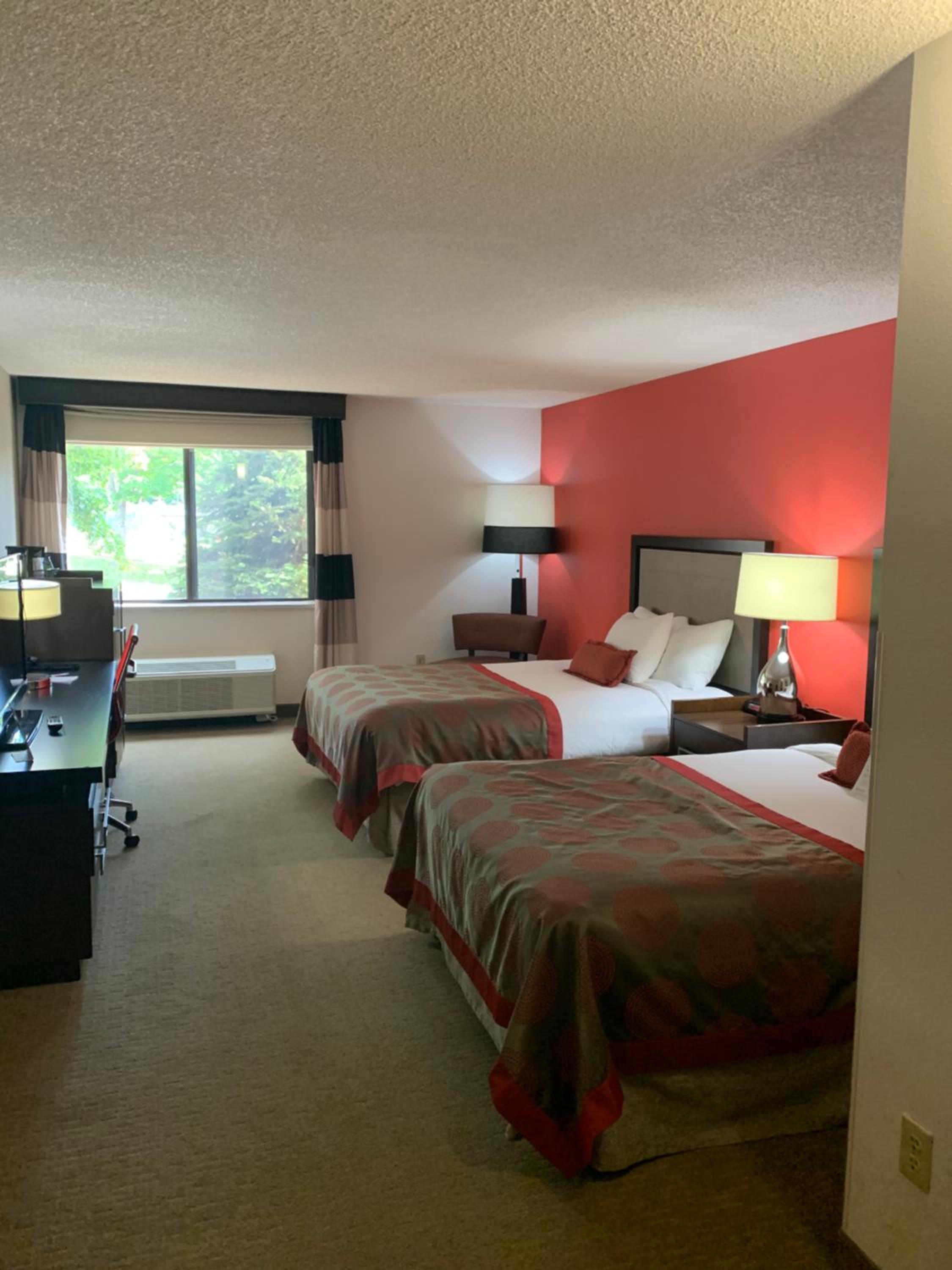 Deluxe Double Room with Two Double Beds - Non-Smoking - Photo 3