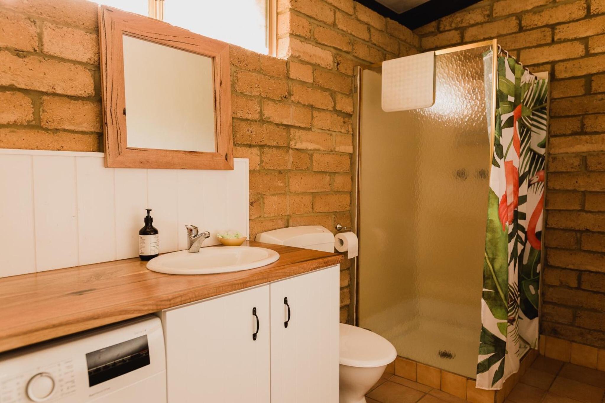 Rammed Earth Brick Family Two-Bedroom Cottage photo 2