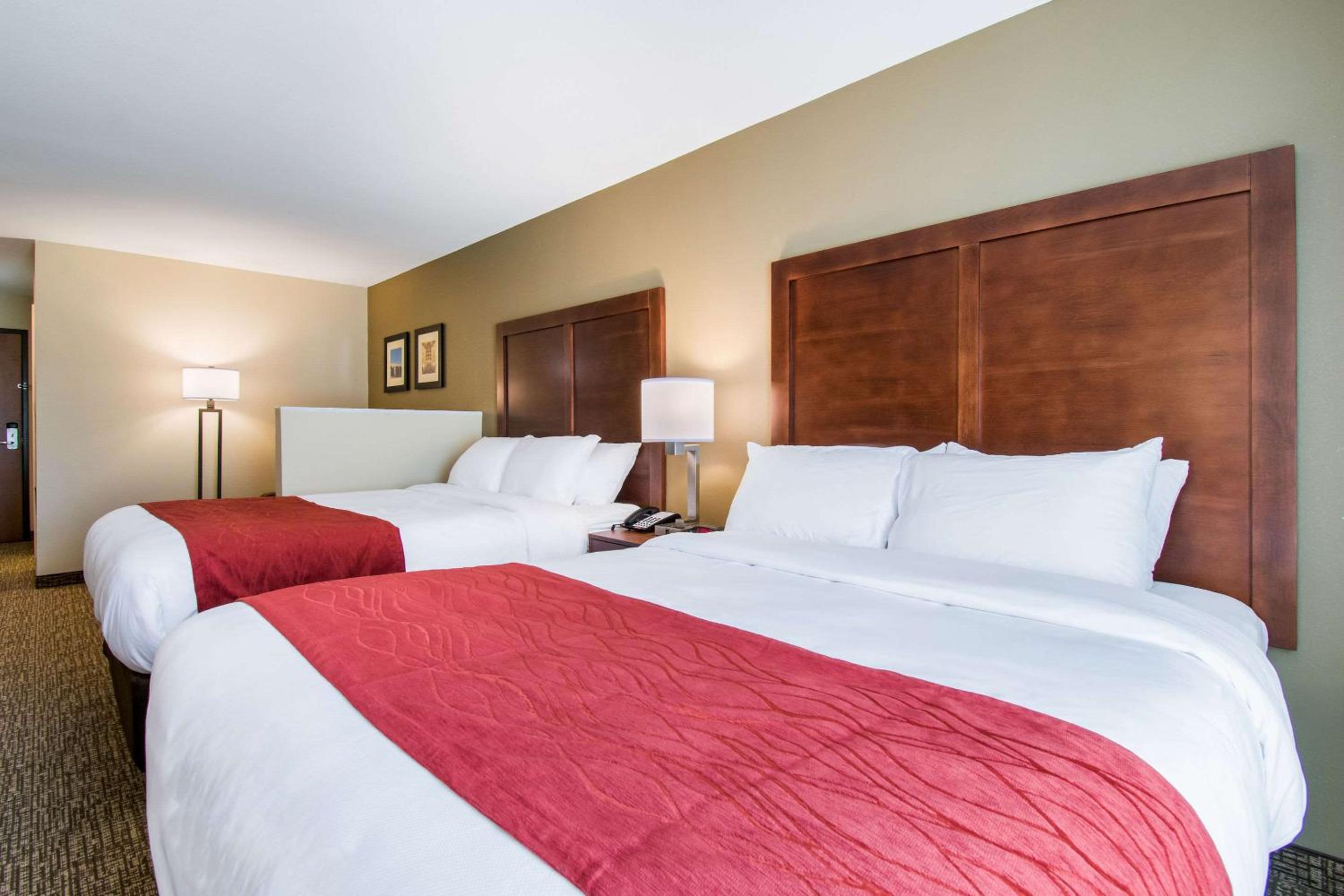 Queen Suite with Two Queen Beds and Sofa Bed - Non-Smoking - Photo 1