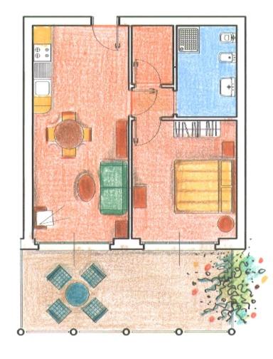 Deluxe One-Bedroom Apartment with Lake View photo 3