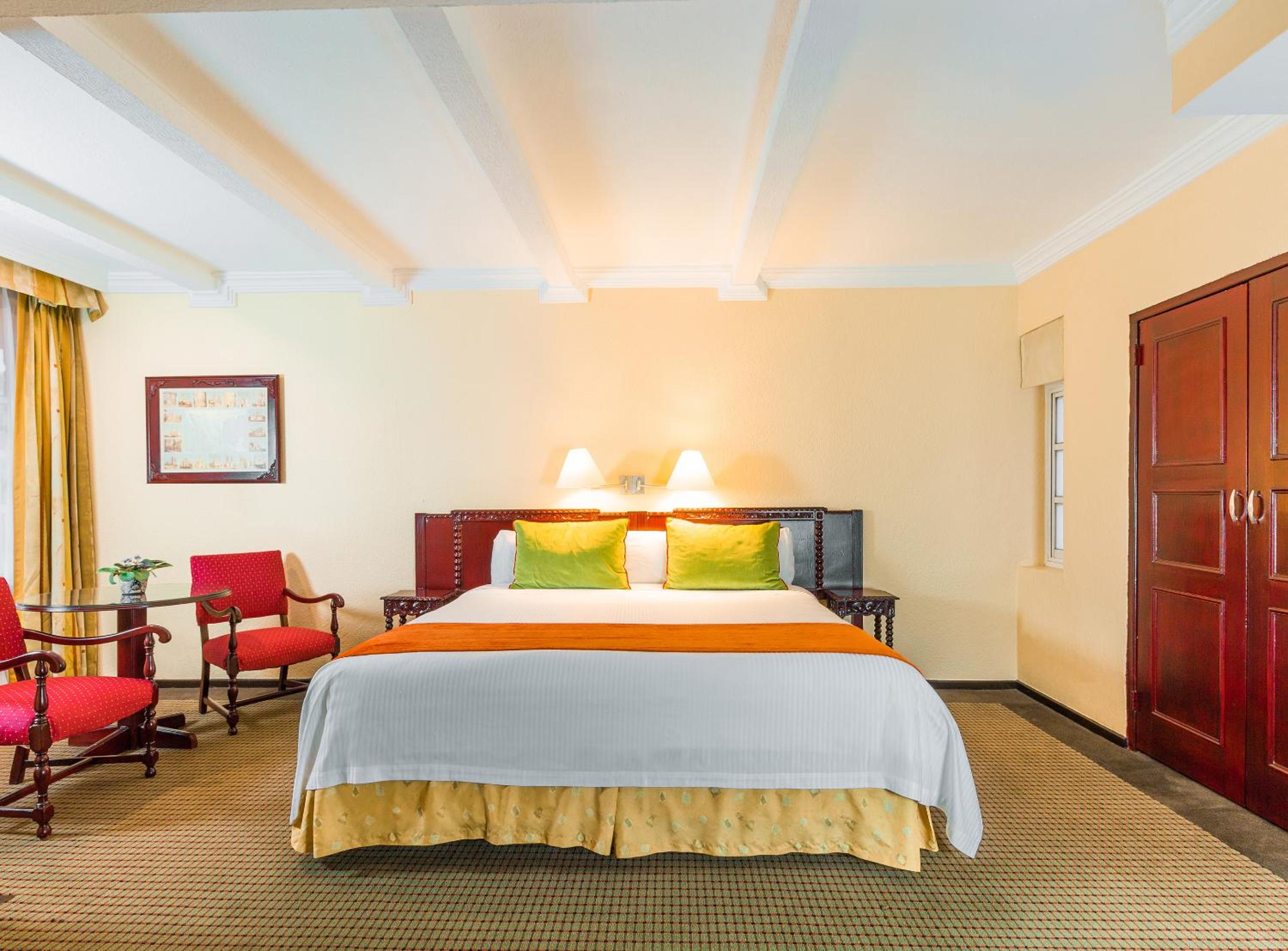 Relax in comfort and style in our cozy rooms.