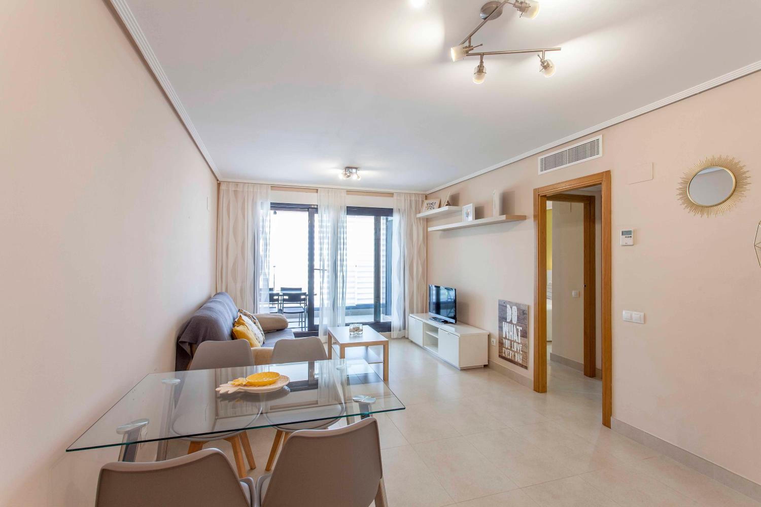 Apartamento de dos habitaciones