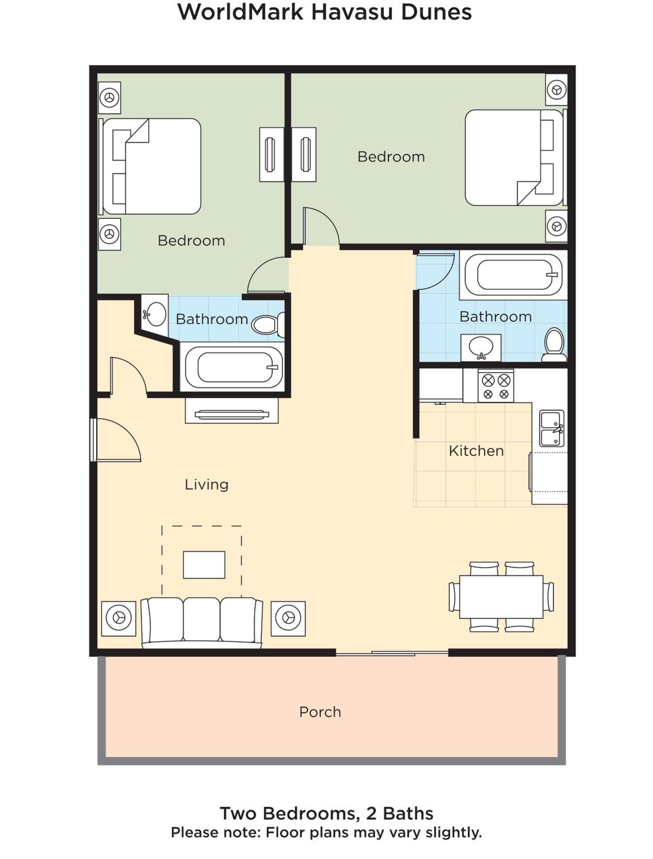 Two-Bedroom Apartment photo 2