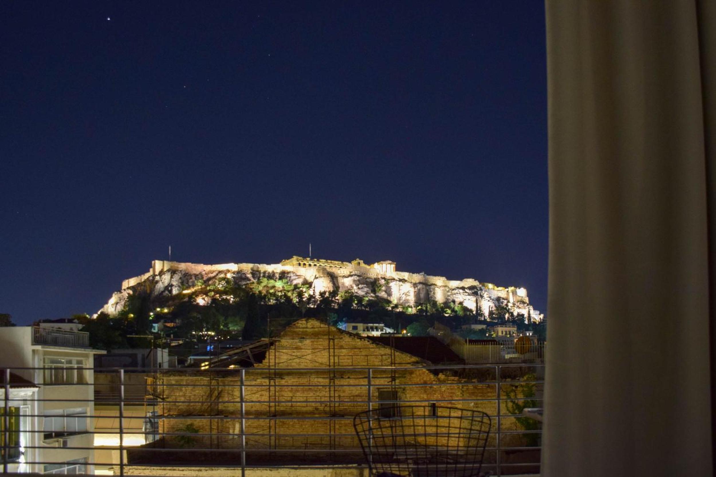 Superior Apartment with Balcony and Acropolis View photo 2
