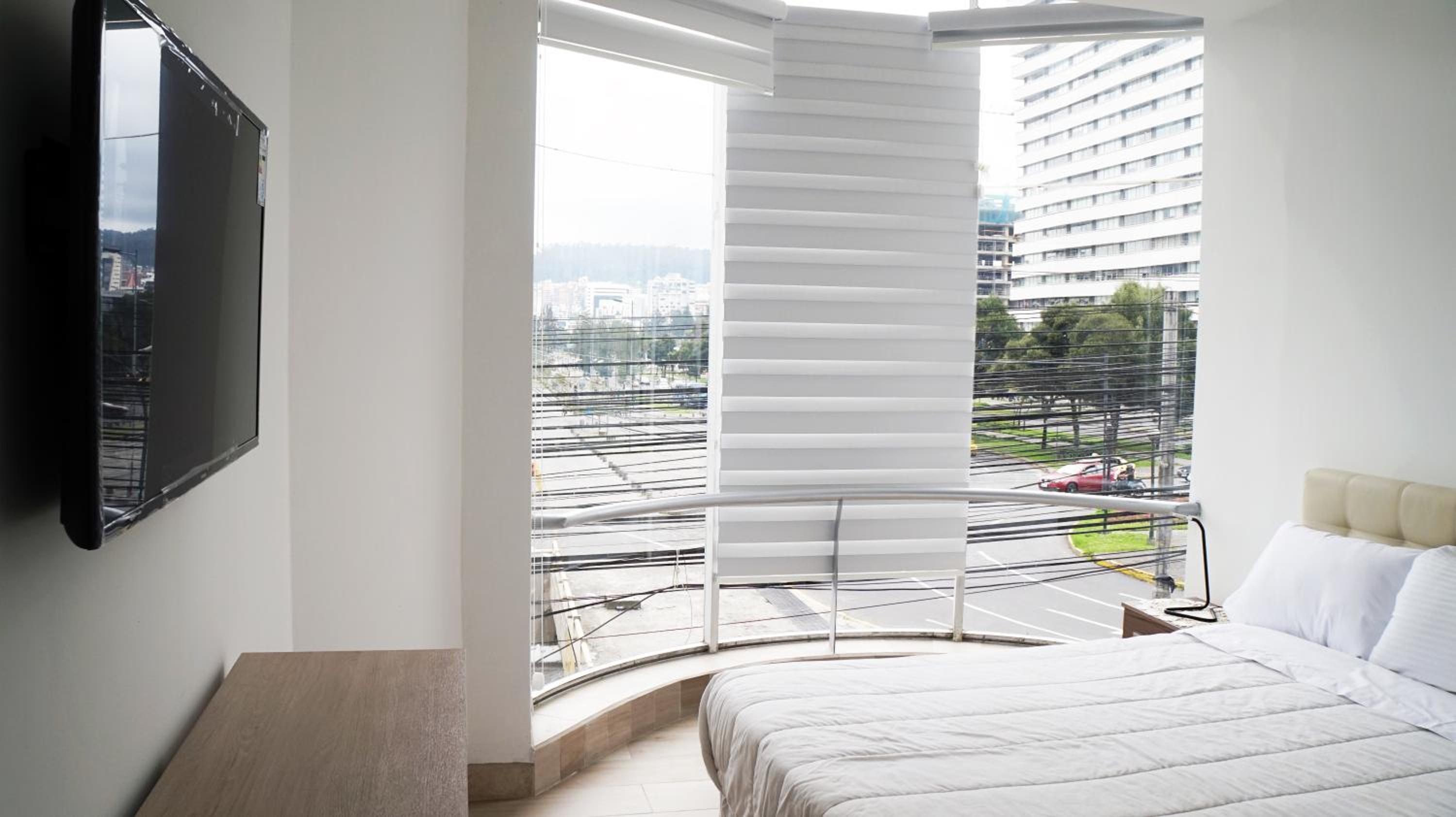 Deluxe One-Bedroom Apartment with City View