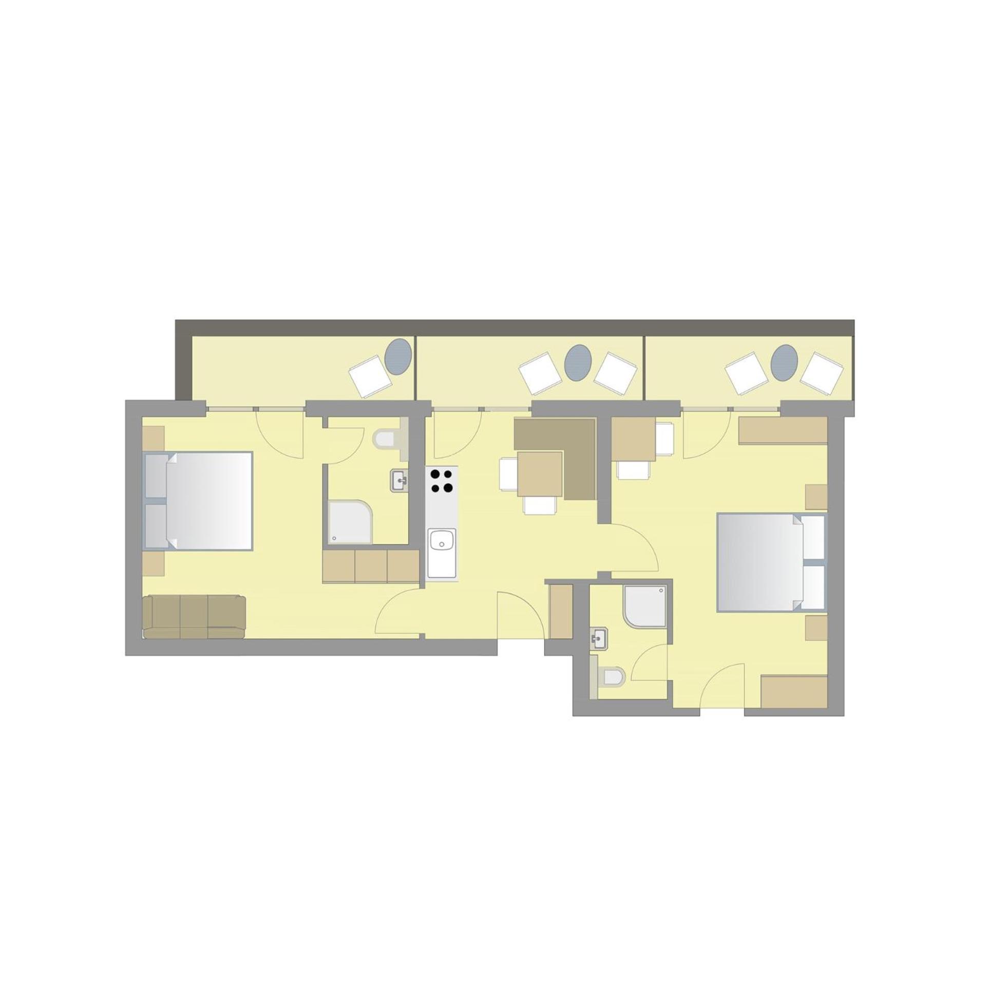 Two-Bedroom Apartment