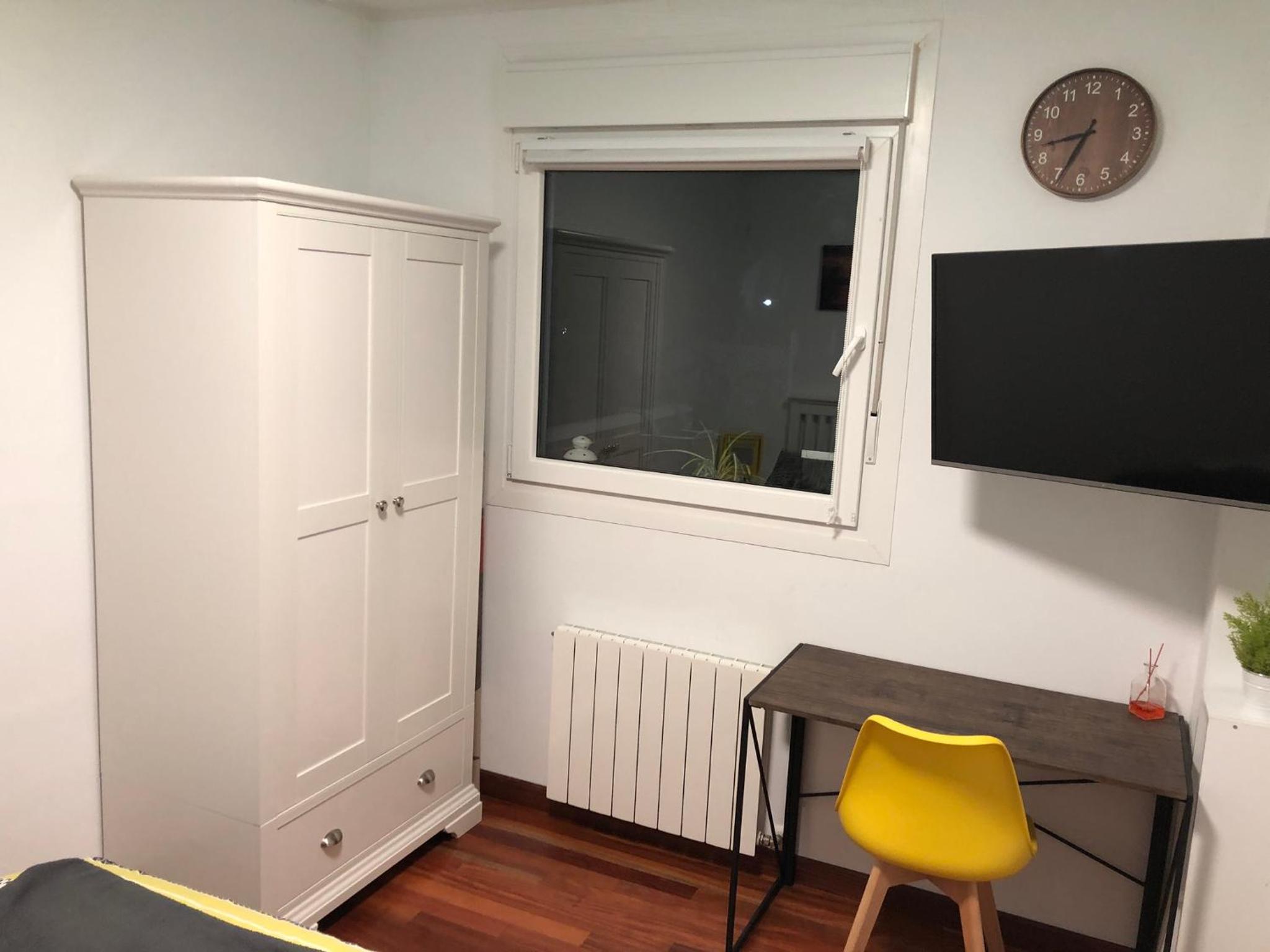 Apartamento con vista al jardín