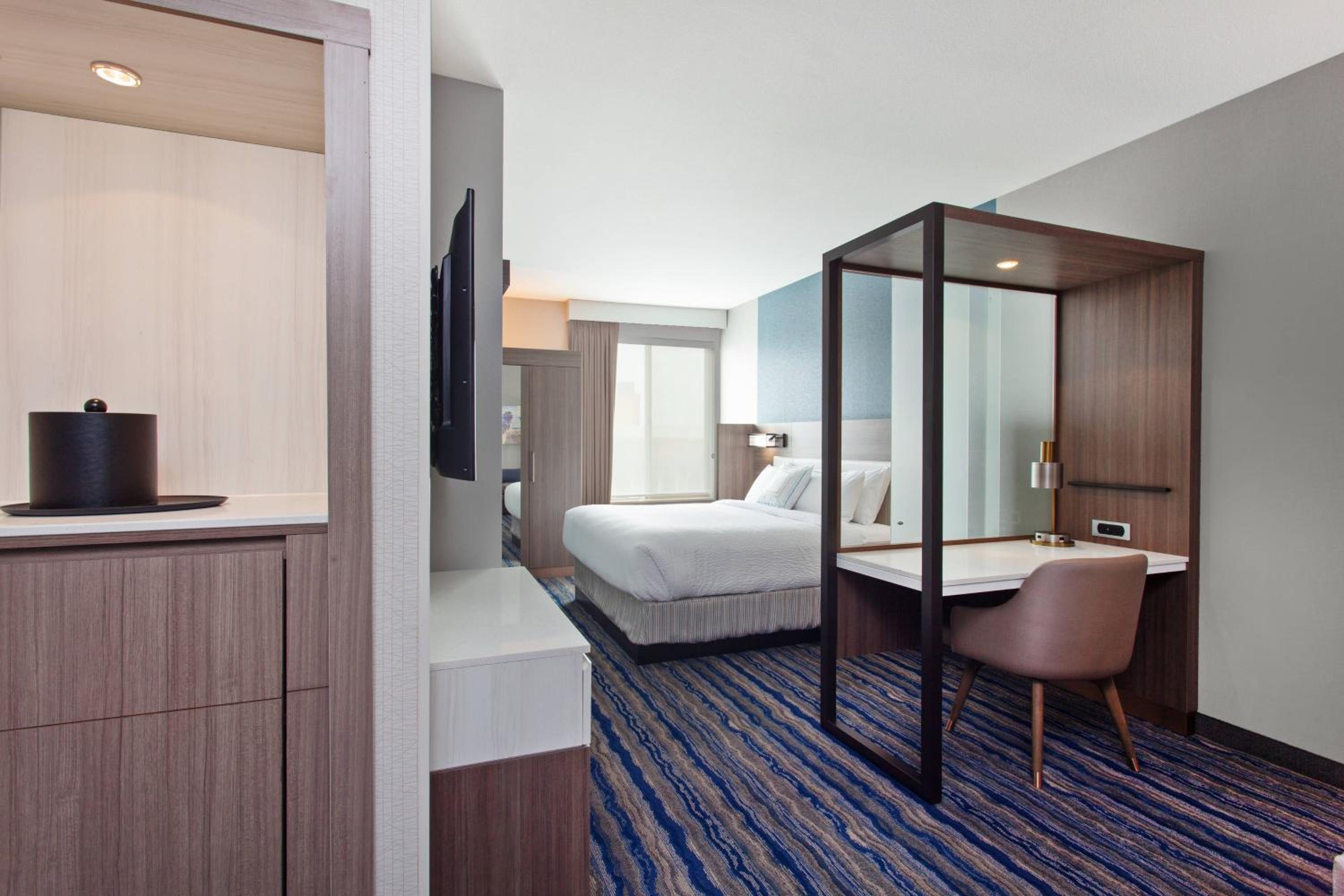 King Suite with Trundle Sofa - Hearing Accessible