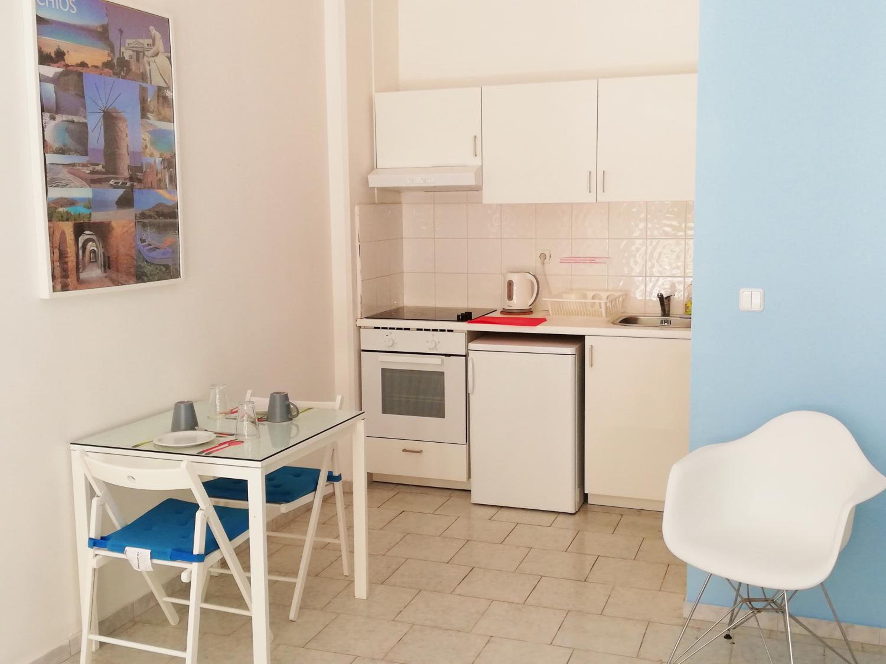 Double bed studio with garden view - Photo 4