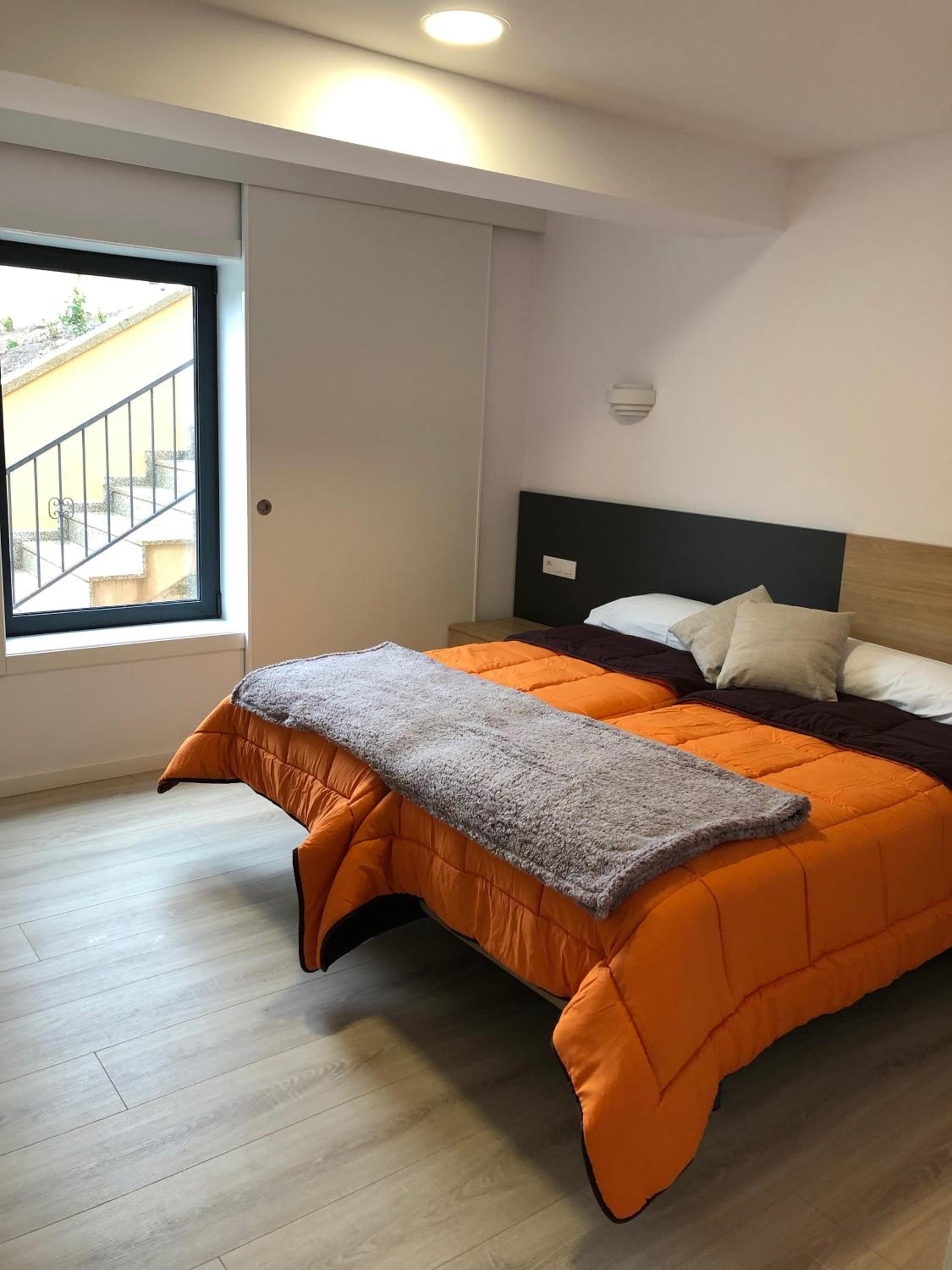 Apartamento con vista al jardín