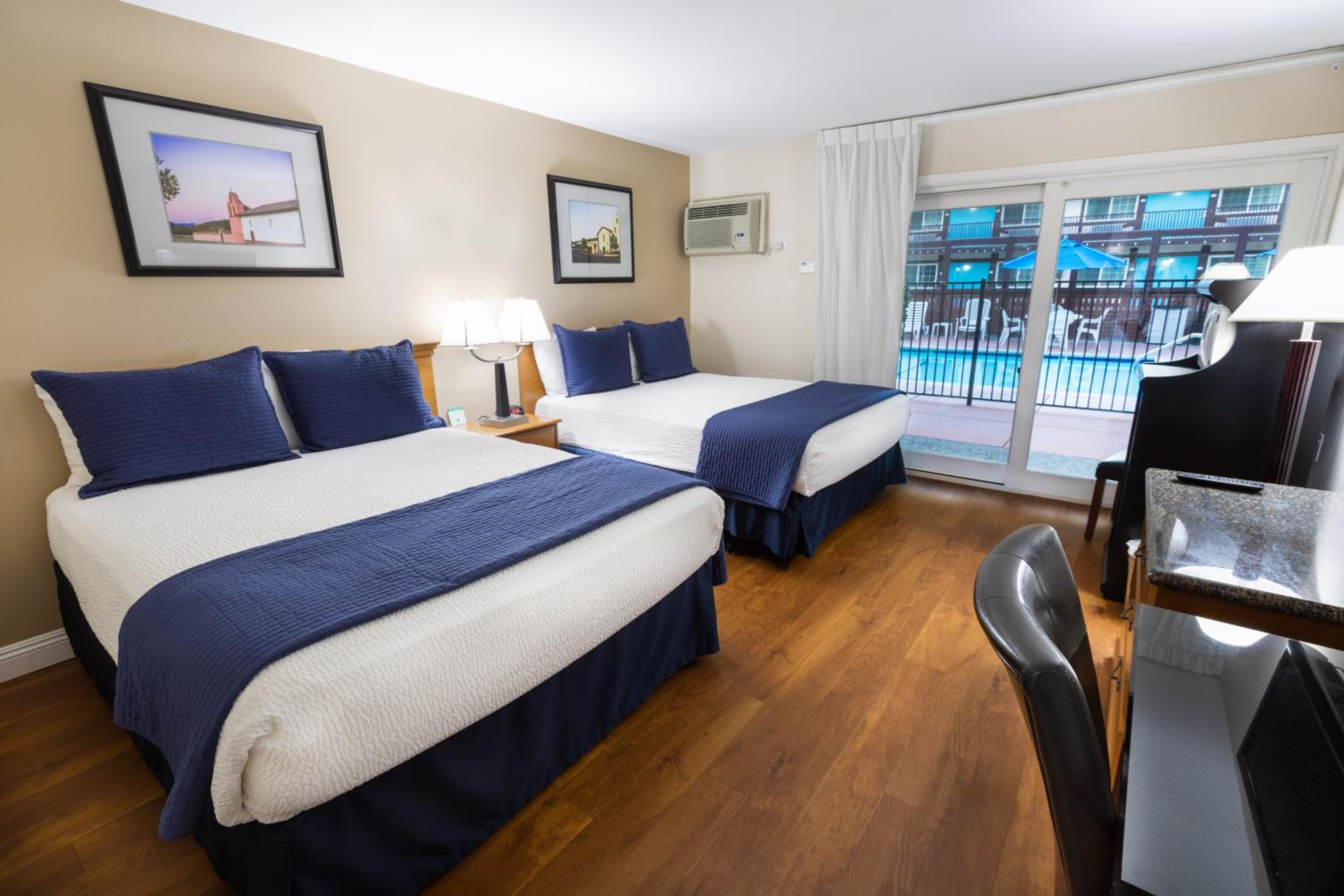 Deluxe Queen Room with Two Queen Beds (Patio) - Photo 1