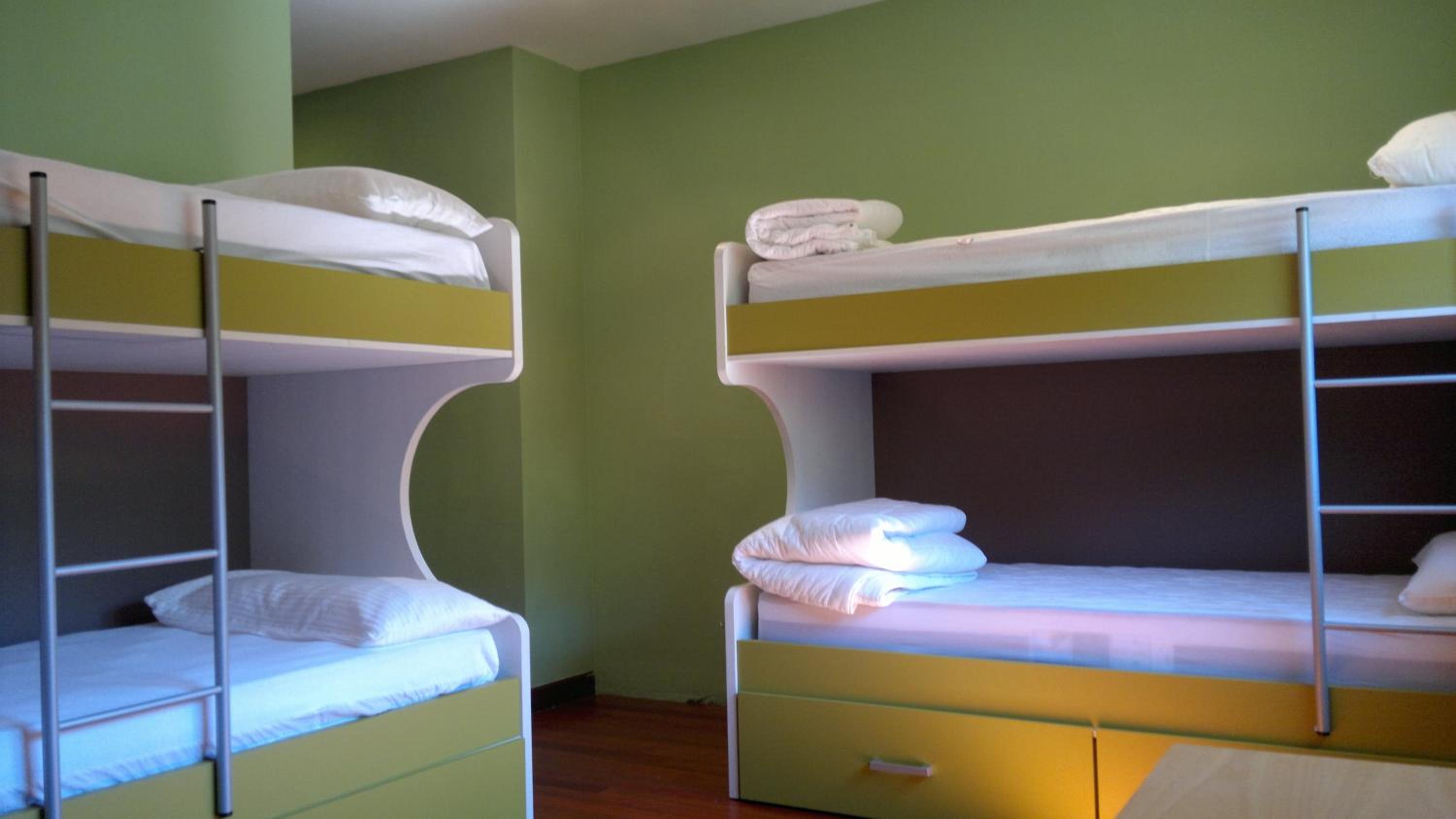 Cuarto de literas mixto de 4 camas