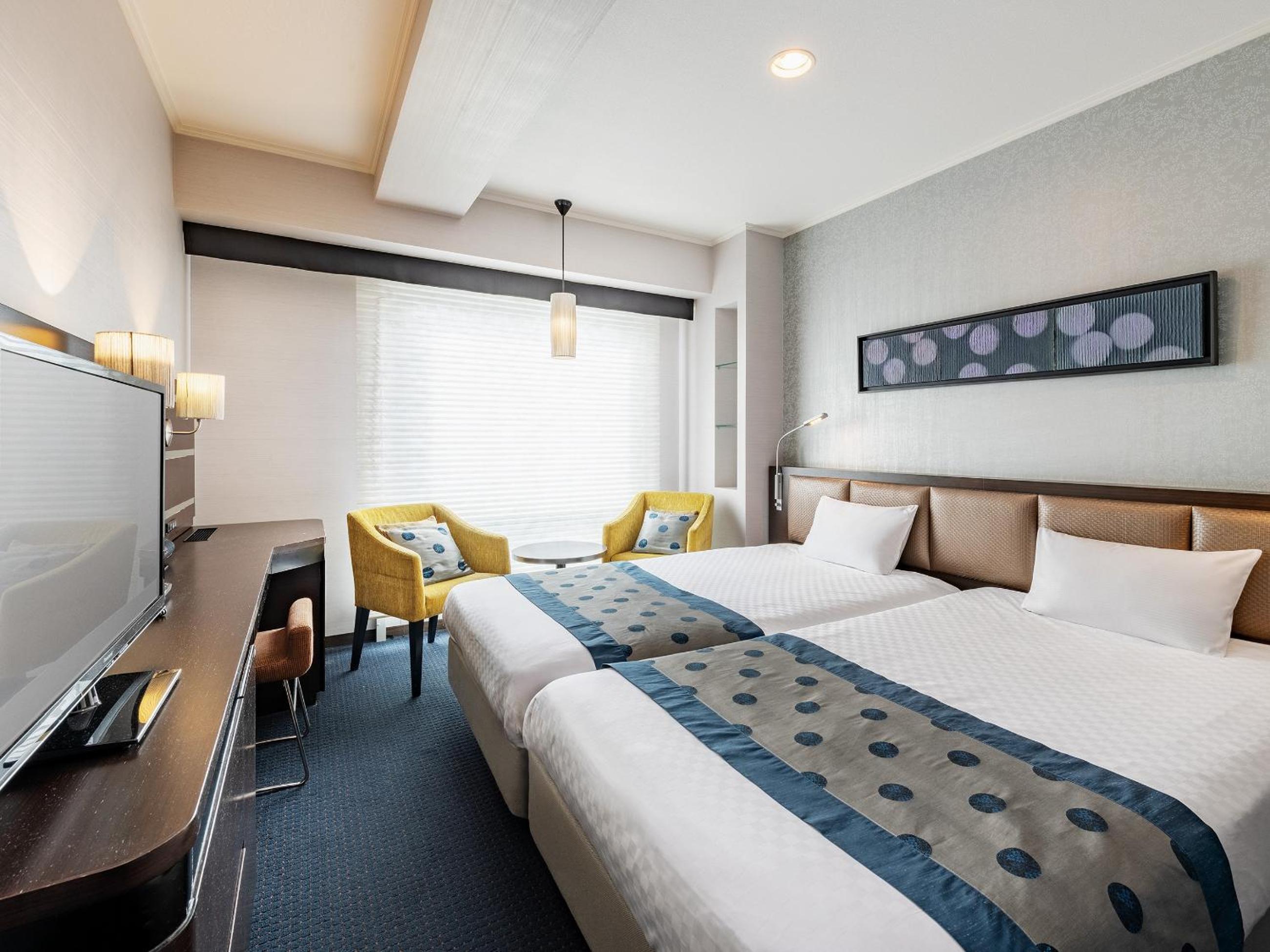 Twin Room with Private Bathroom - Non-Smoking