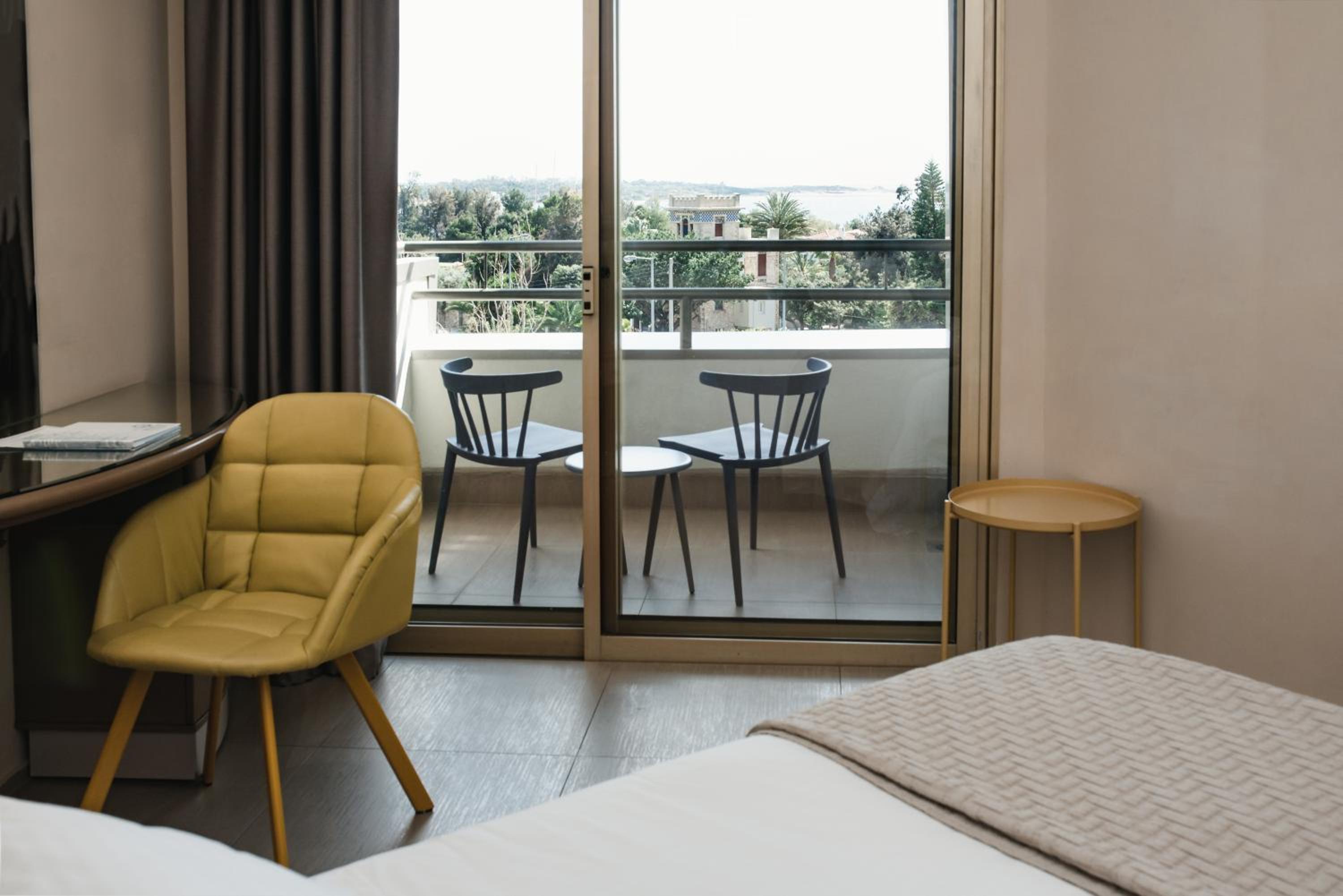 Superior Double or Twin Room with Side Sea View