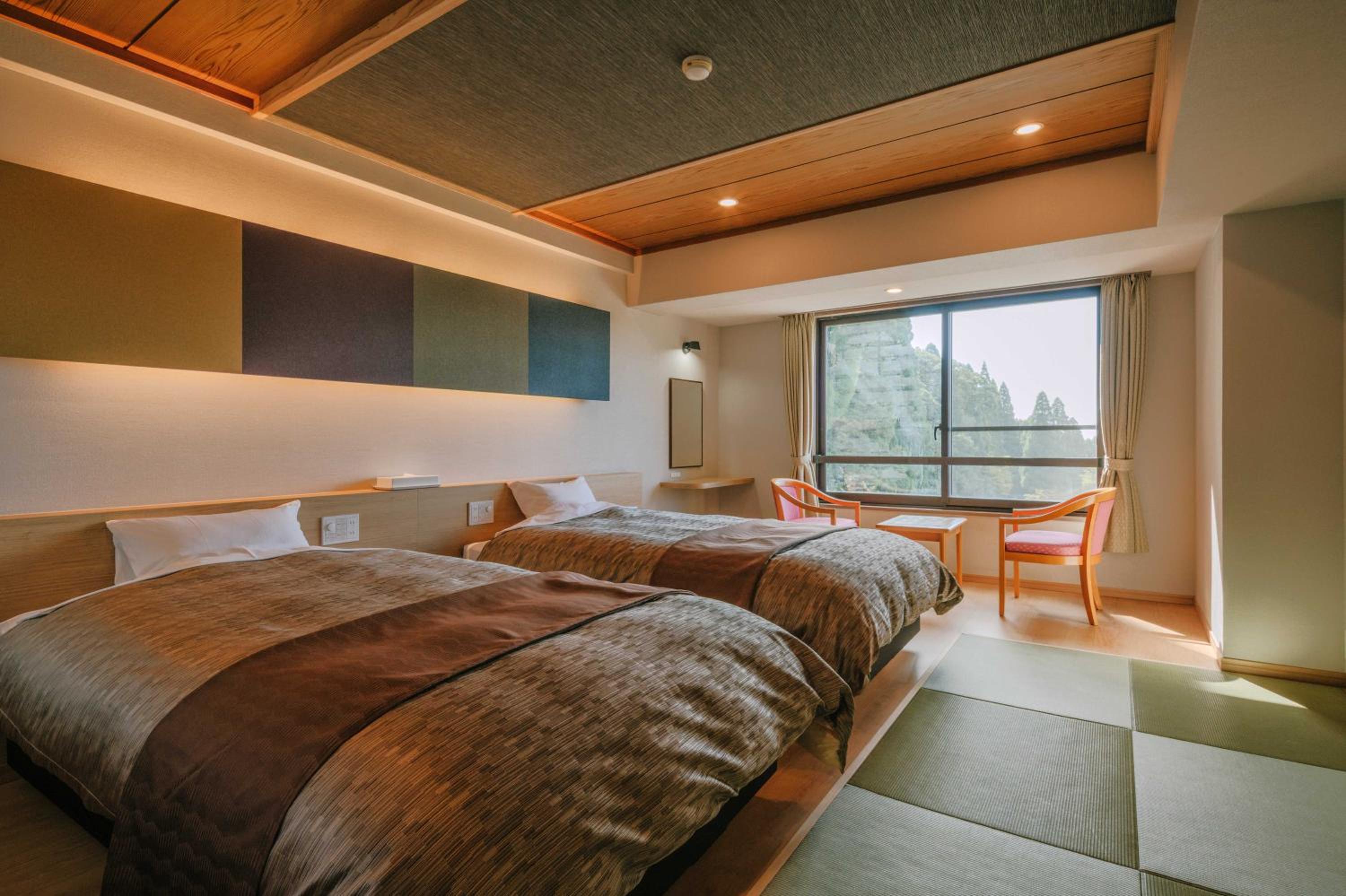 Twin Room with View