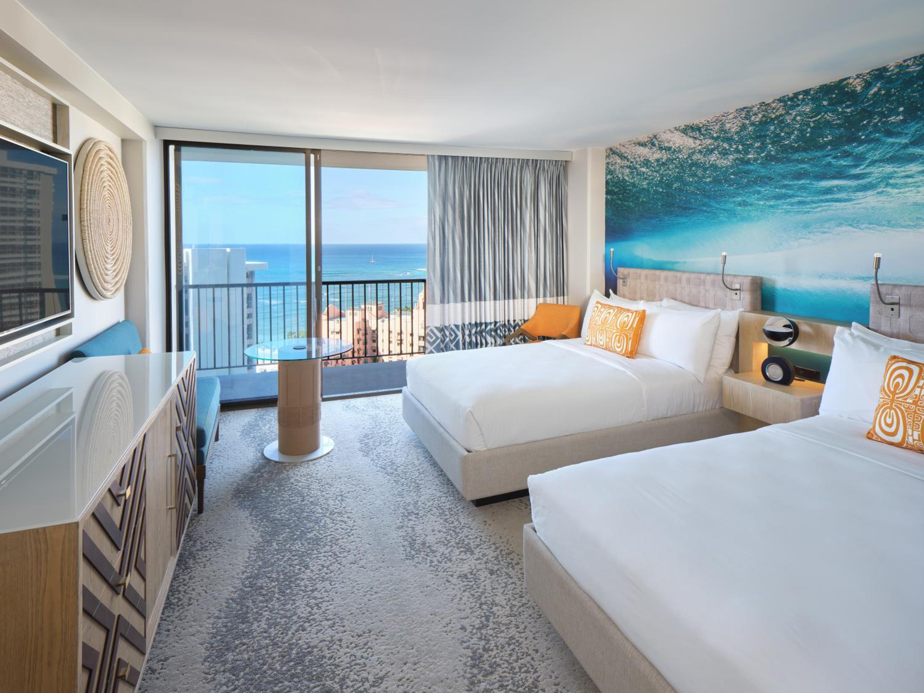 Deluxe Ocean View 2 Double Beds - Photo 9