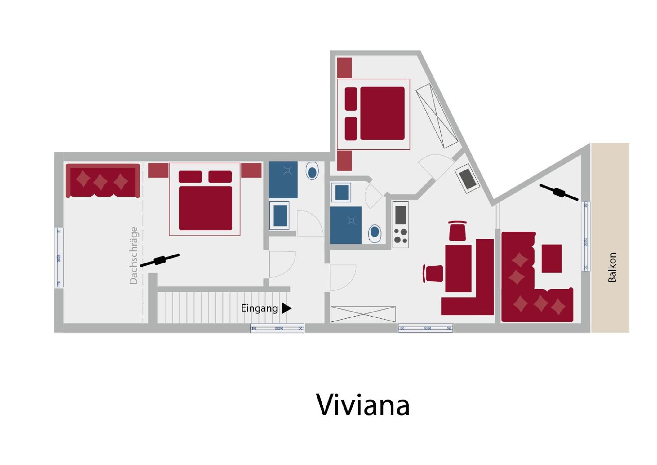 Two-Bedroom Apartment with Mountain VIew - Photo 2