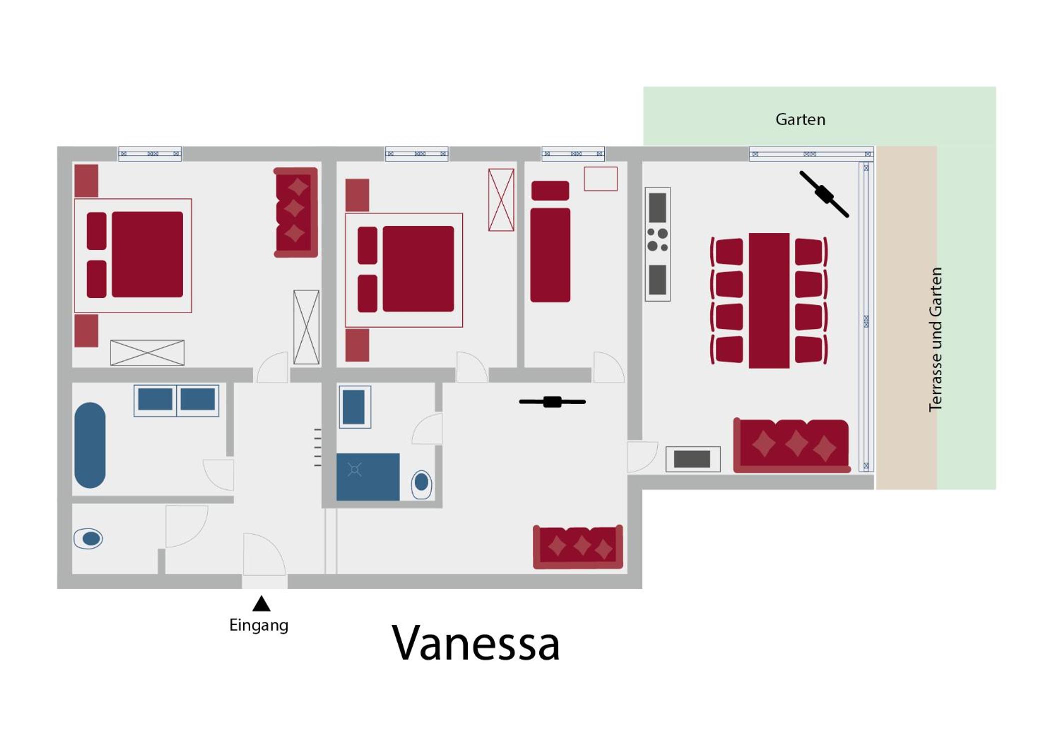 Superior Three-Bedroom Apartment - Photo 10