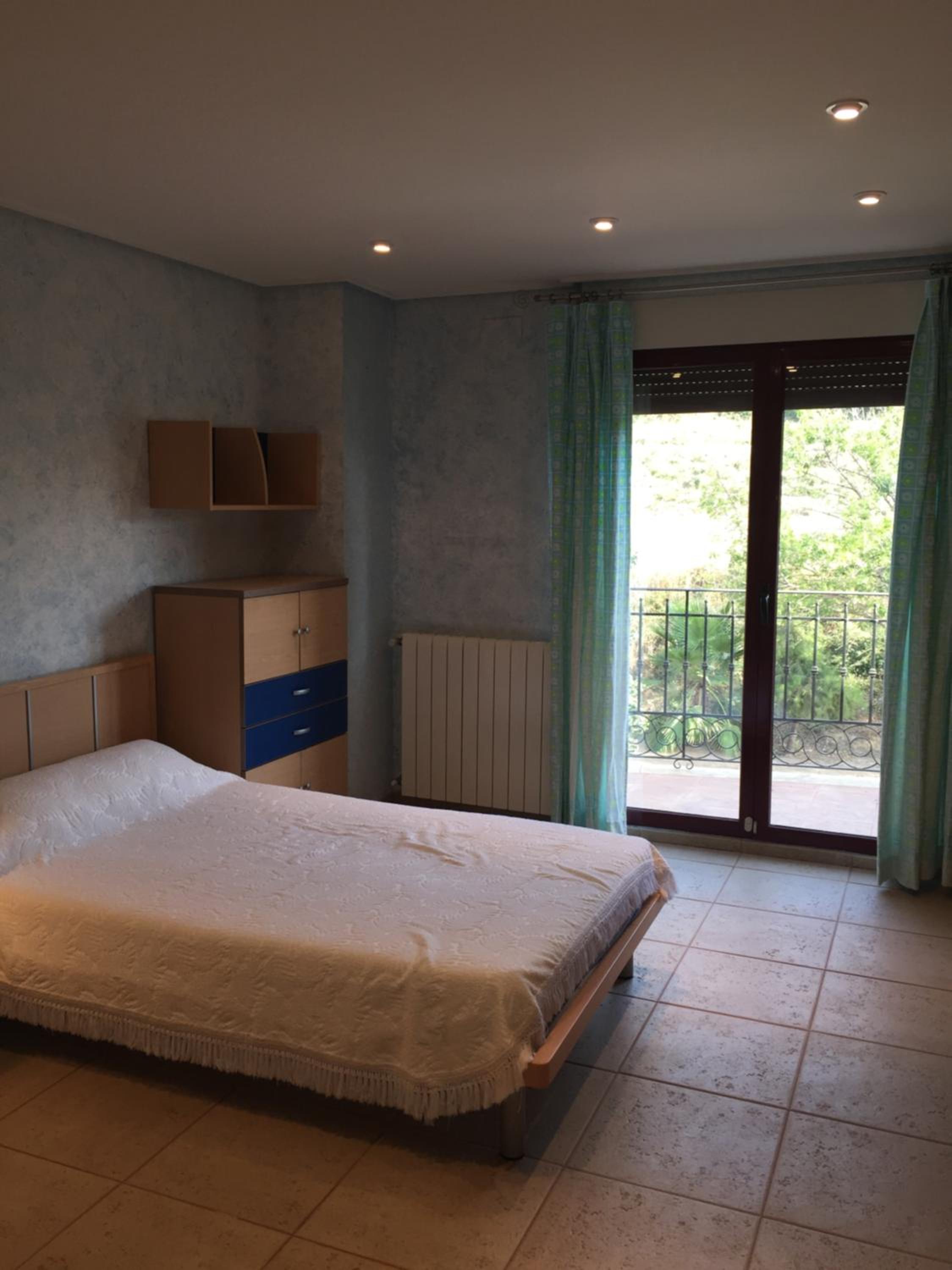 Habitación individual con vista a la montaña