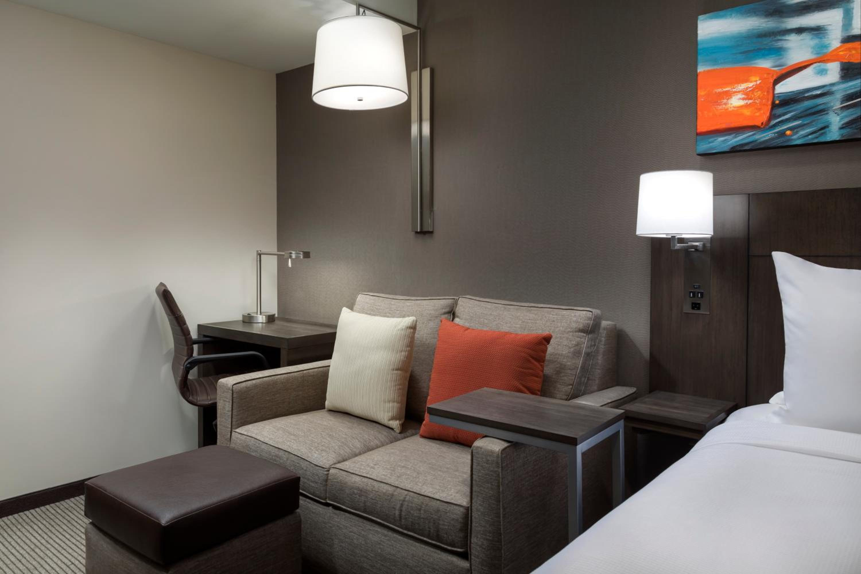King Room with Sofa Bed and City View