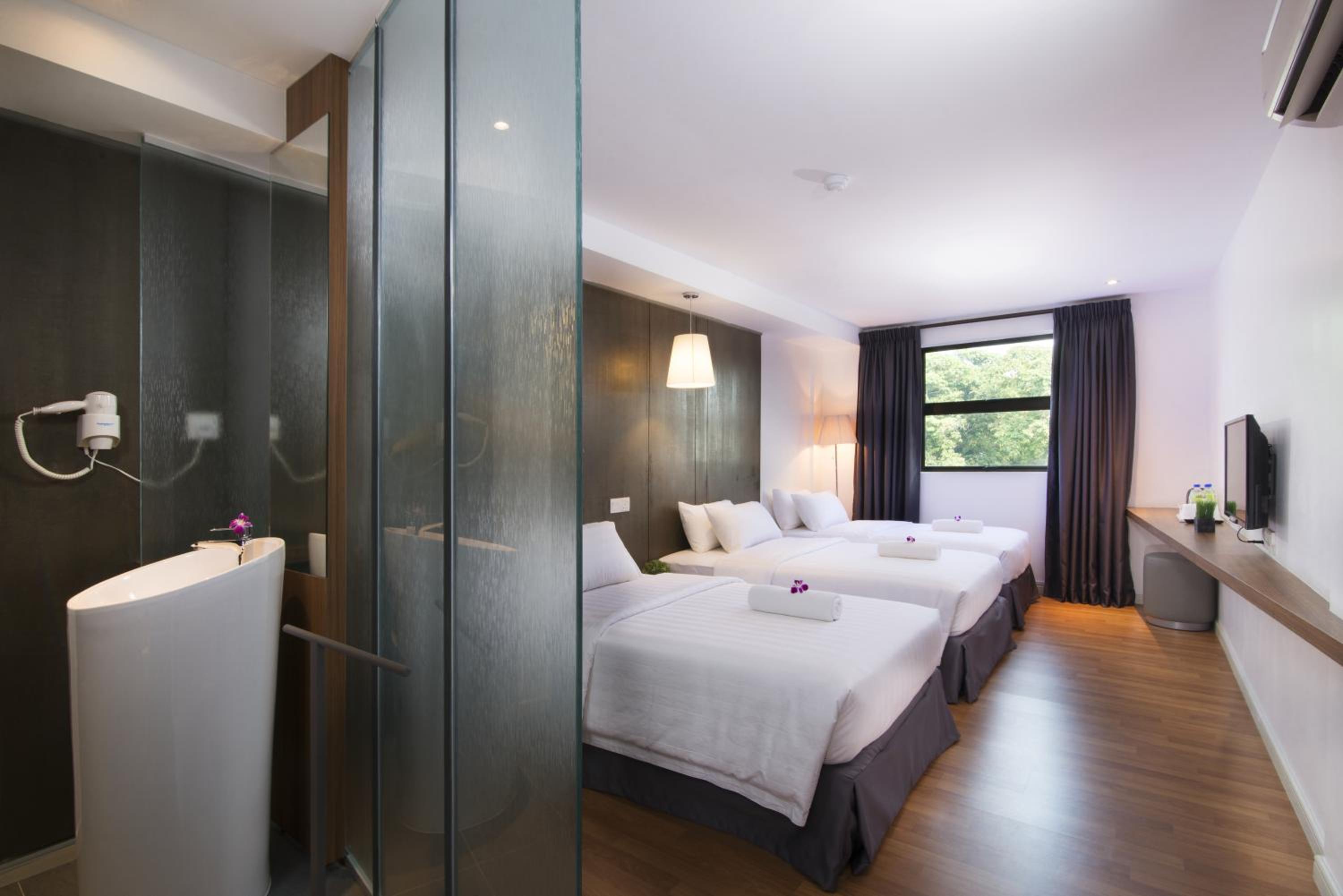 Superior Room 1 Queen & 1 Single Bed