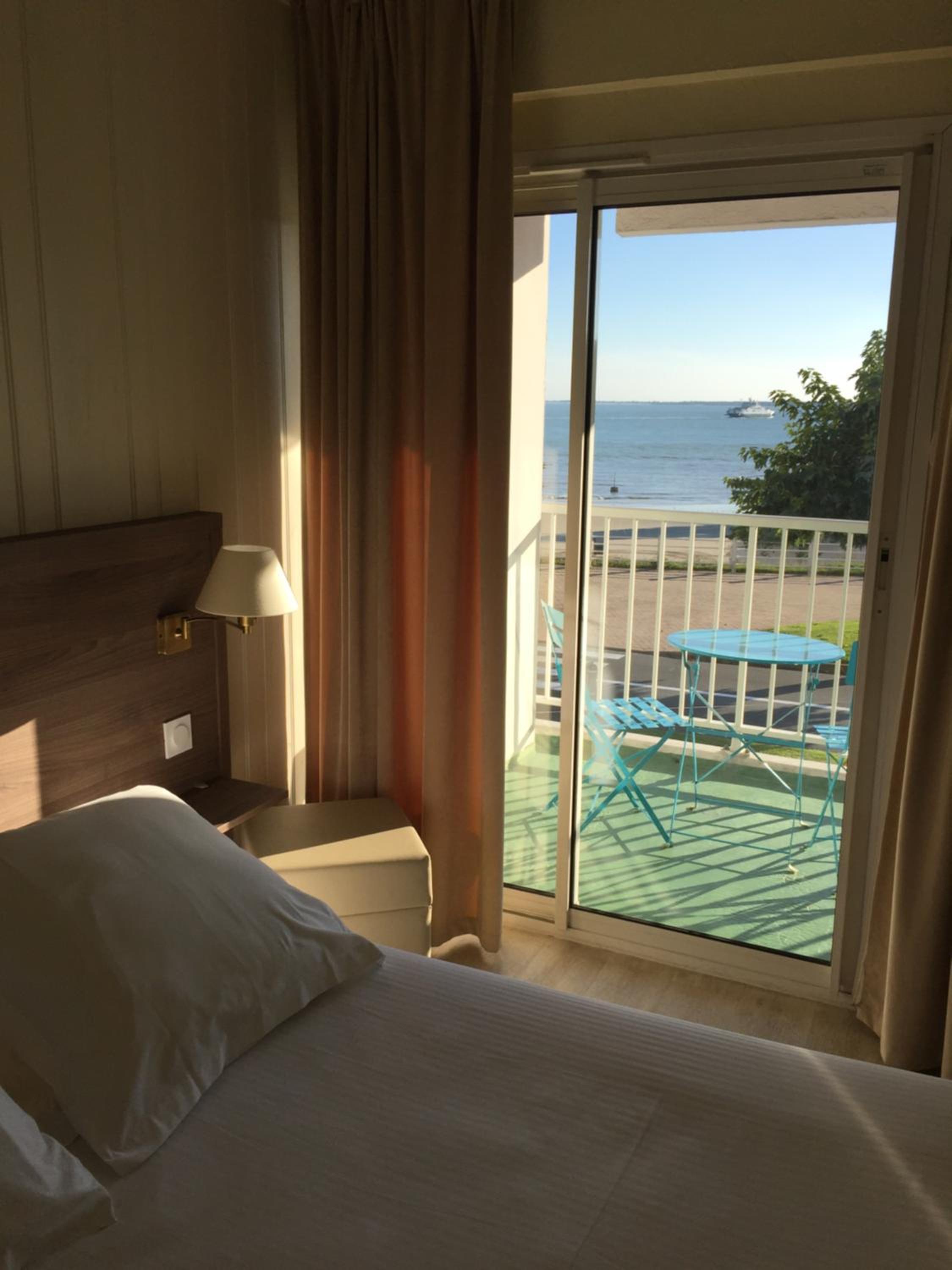 Small Double Room With Balcony And Side Sea View