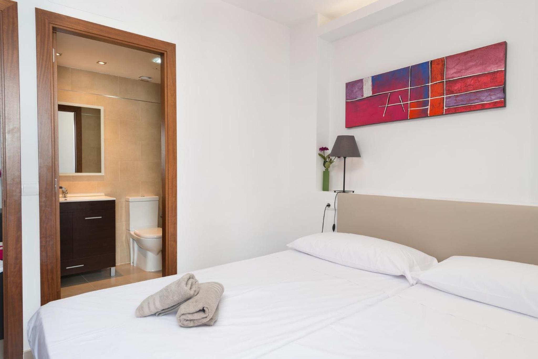 Apartamento de dos habitaciones