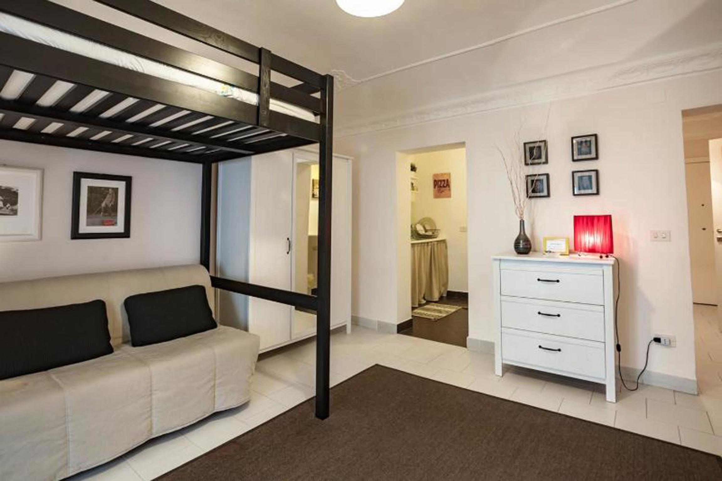 Studio with Balcony