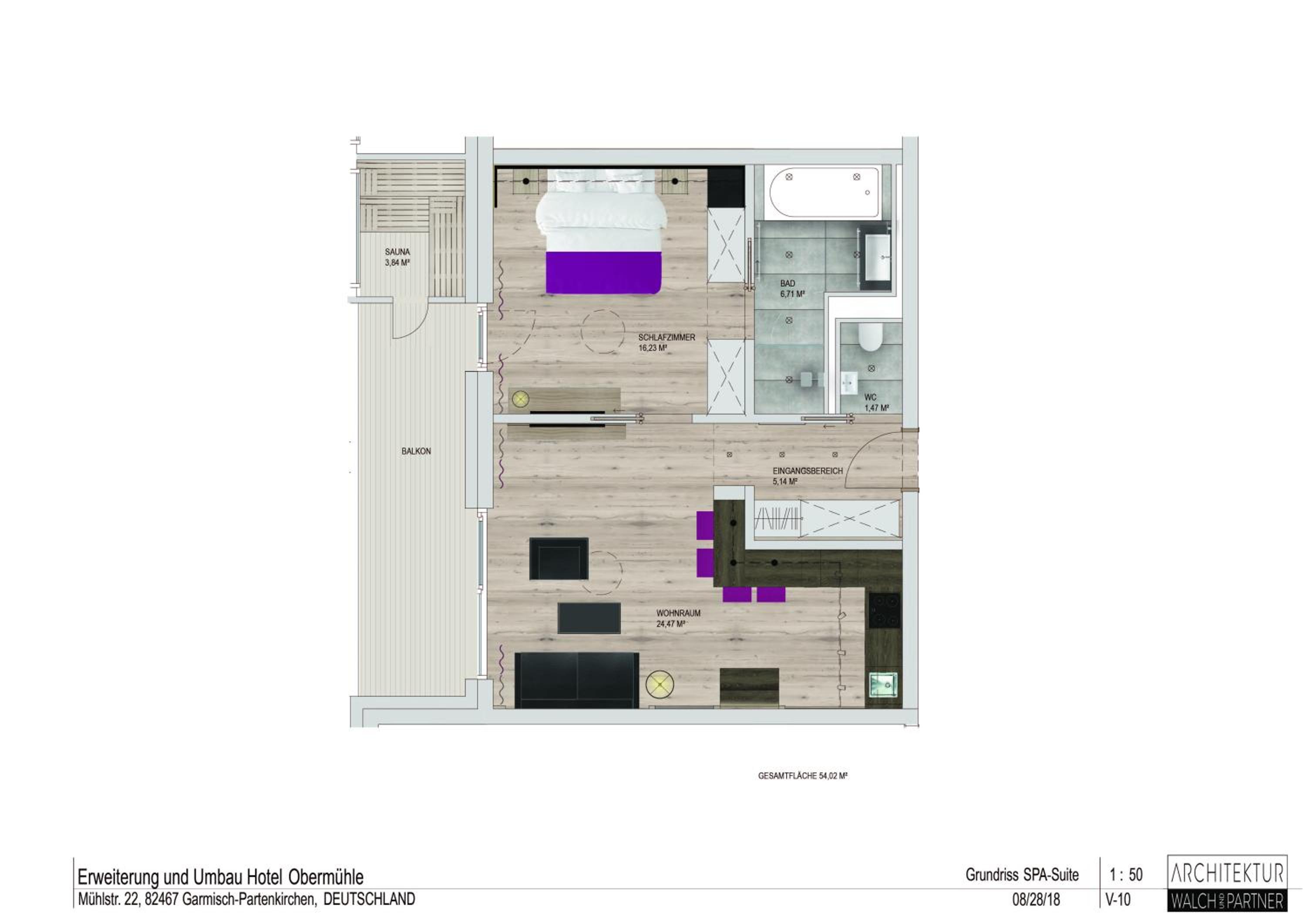Suite with Sauna