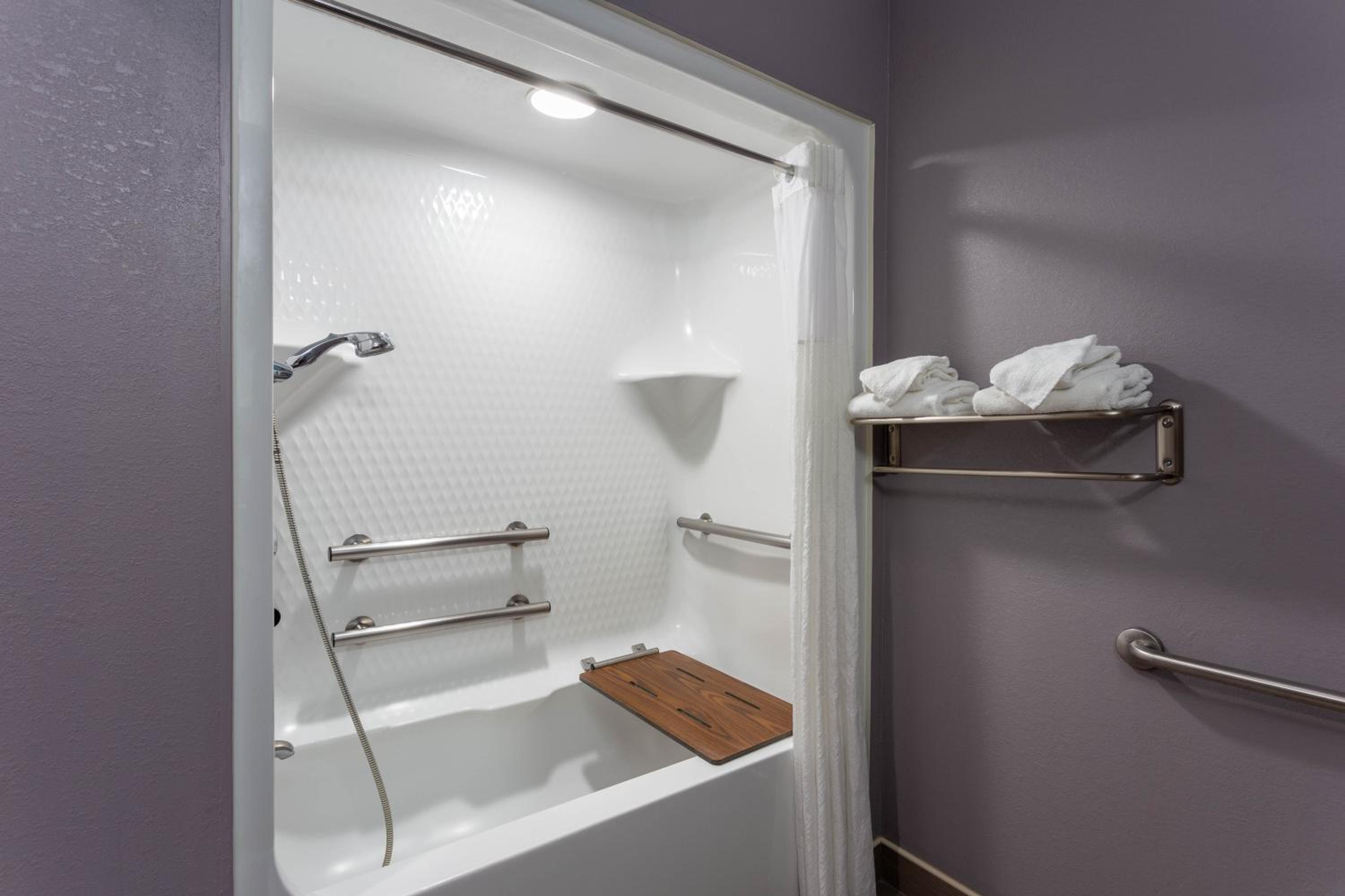 1 Queen Bed, Mobility Accessible Studio Suite, Bathtub w/ Grab Bars, Non-Smoking - Photo 3
