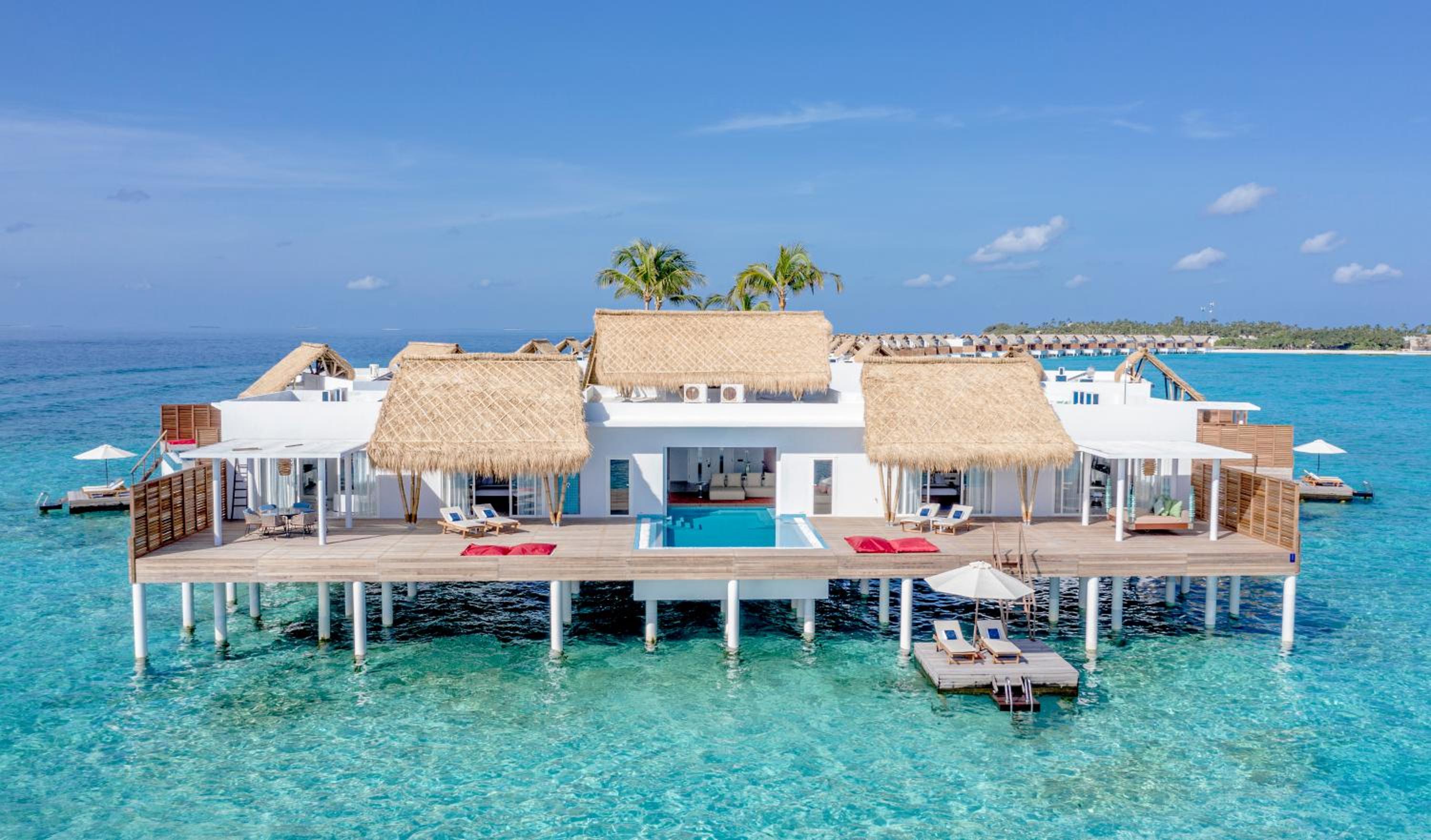 Two-Bedroom Presidential Water Villa with Pool