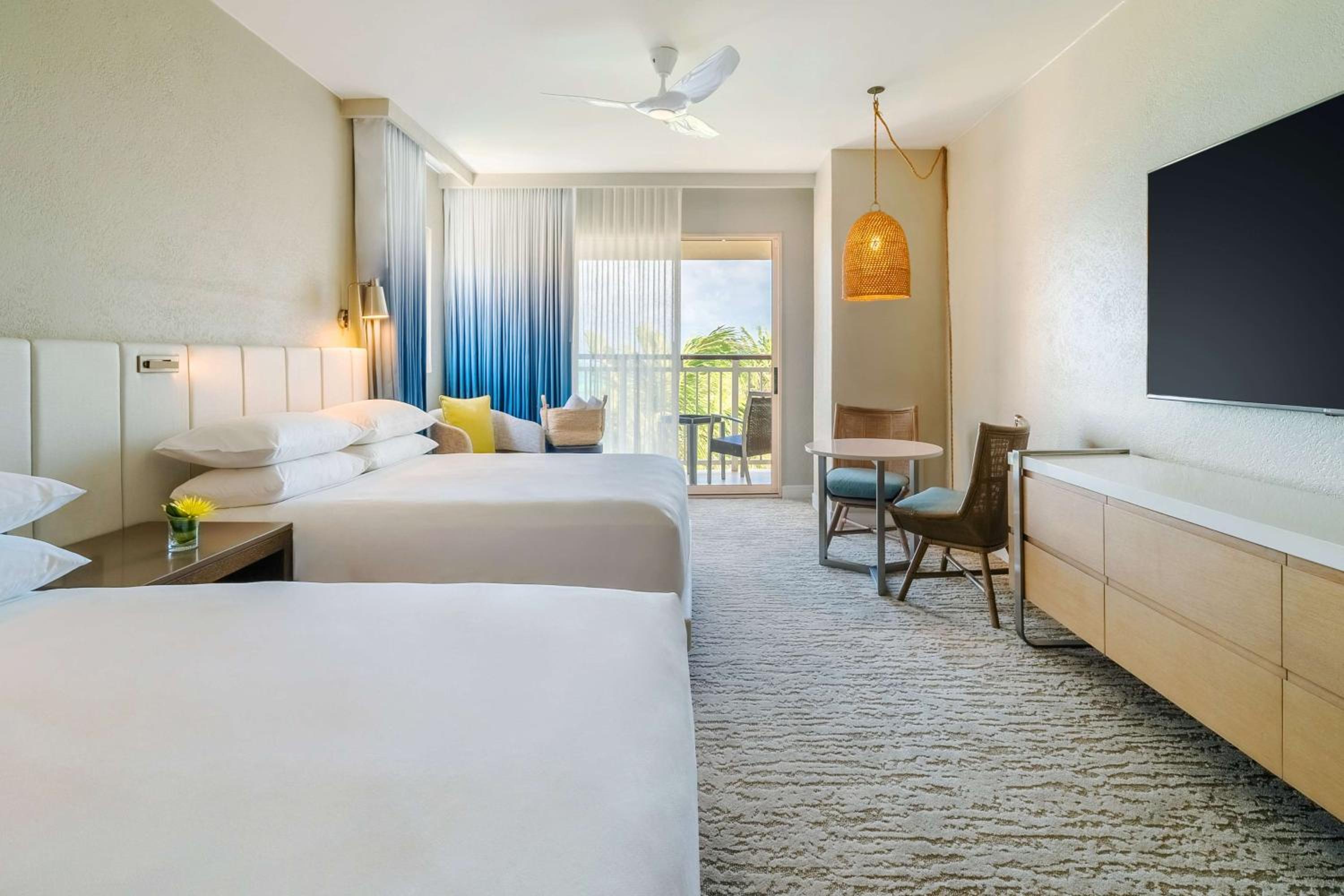 Queen Room with Two Queen Beds with Balcony and Resort View - Photo 1