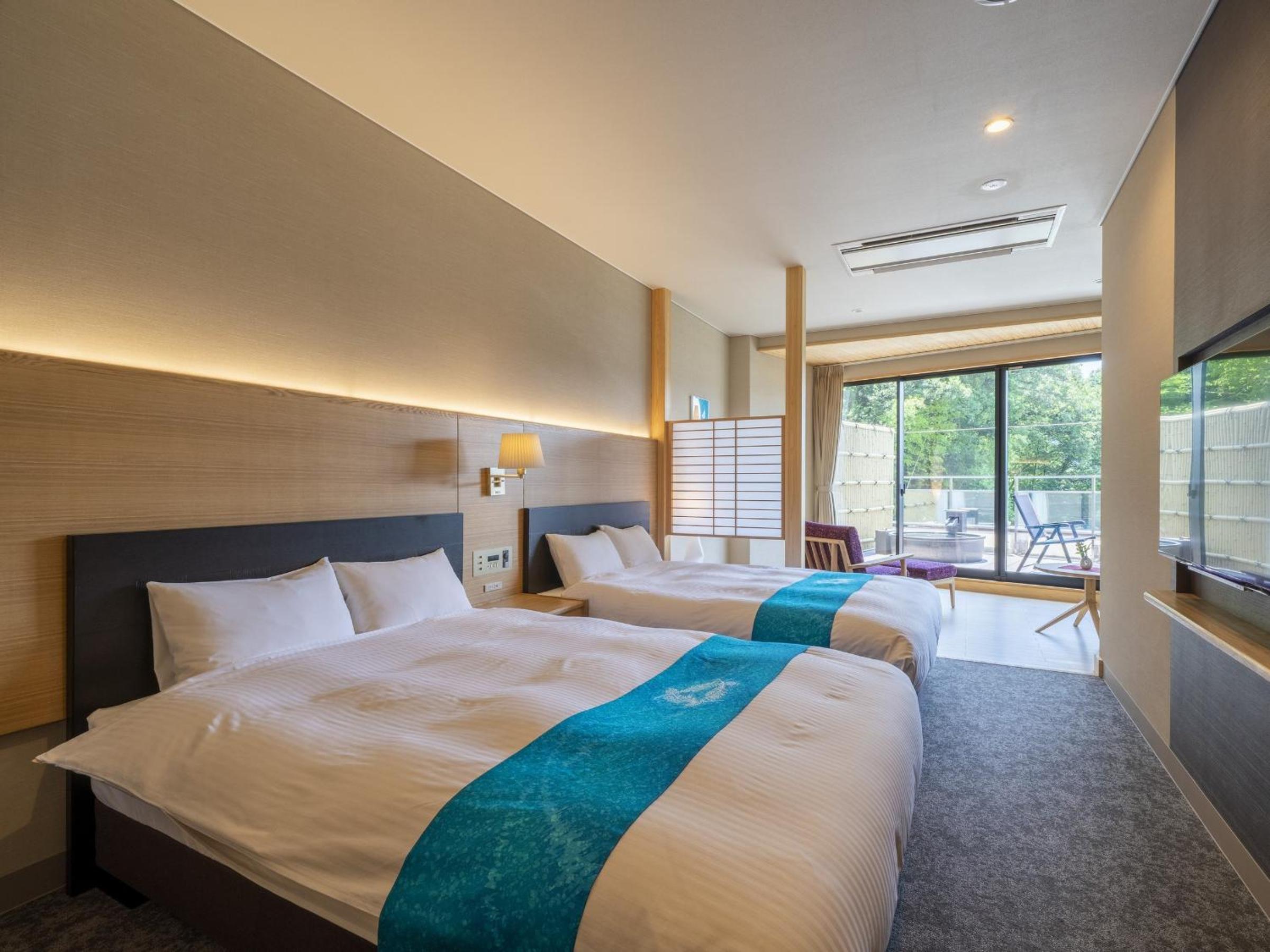 Deluxe Double Room with Two Double Beds