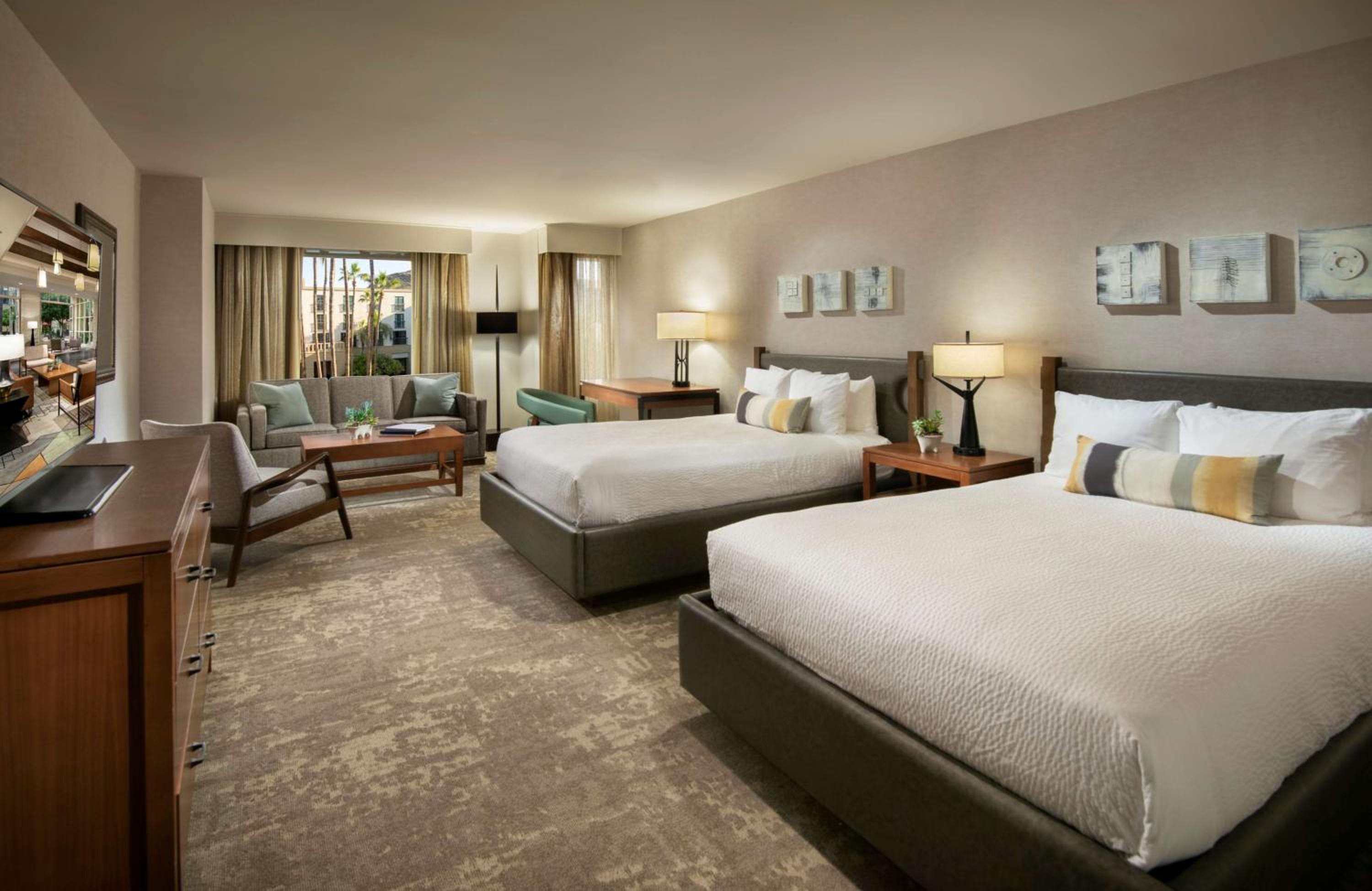 Deluxe Double Room with Two Double Beds at Tempe Mission Palms in Tempe